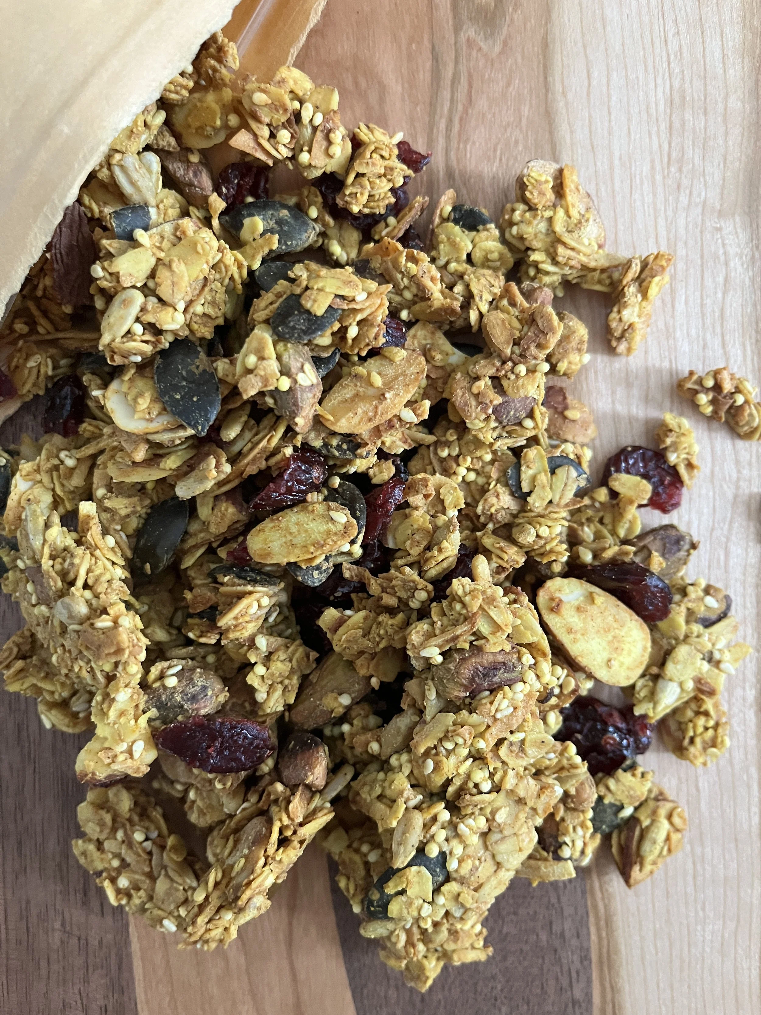 Pistachio Honey Granola