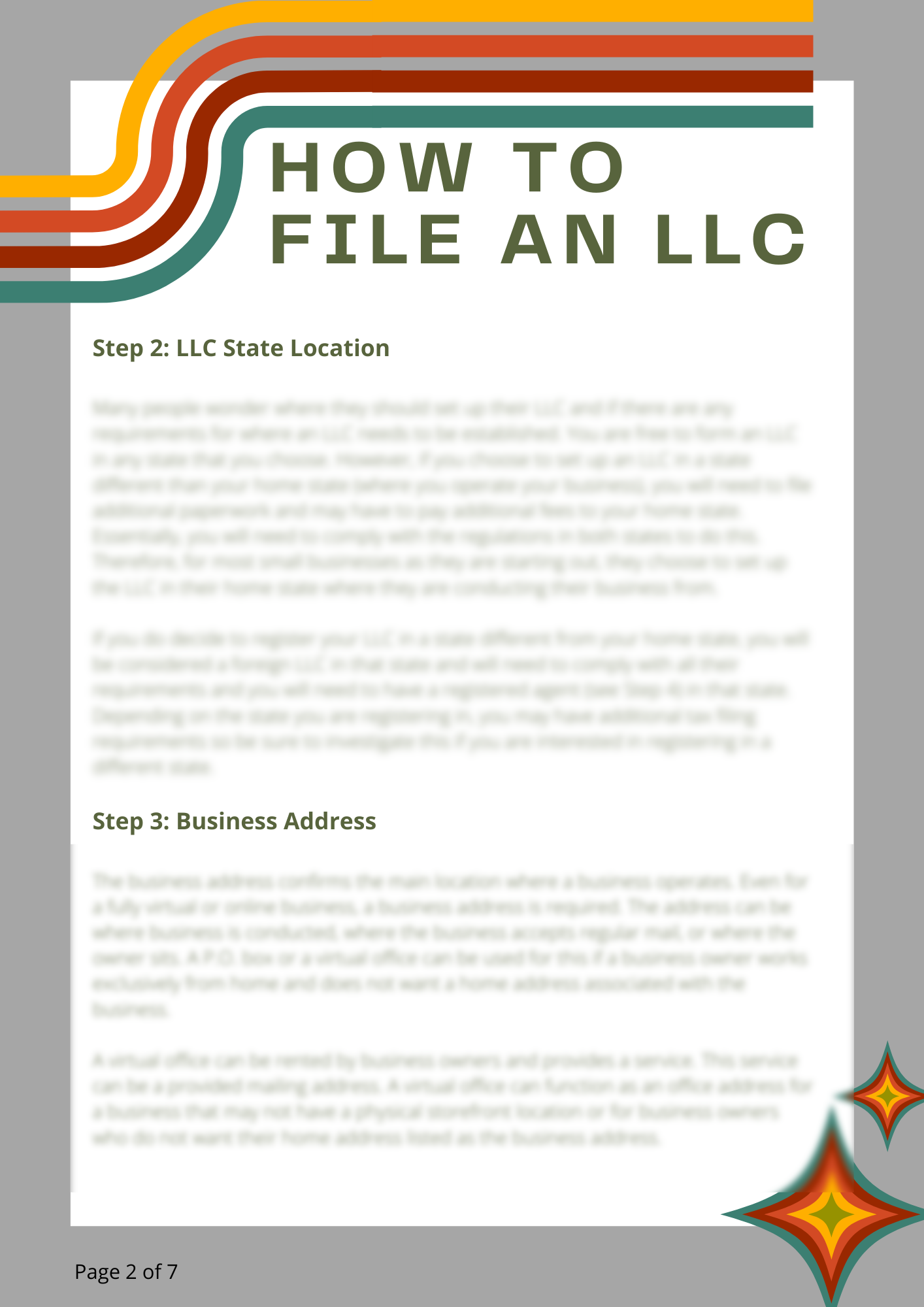 How to File An LLC StepbyStep Guide — The Freelance Fairy
