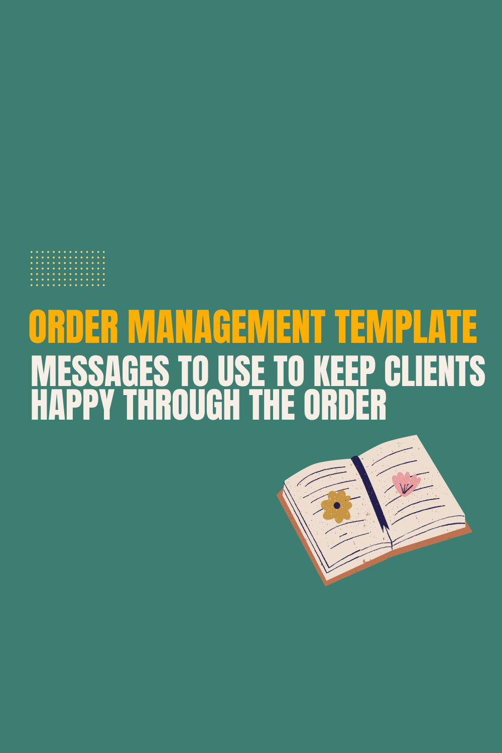 Order Management Check-In Template