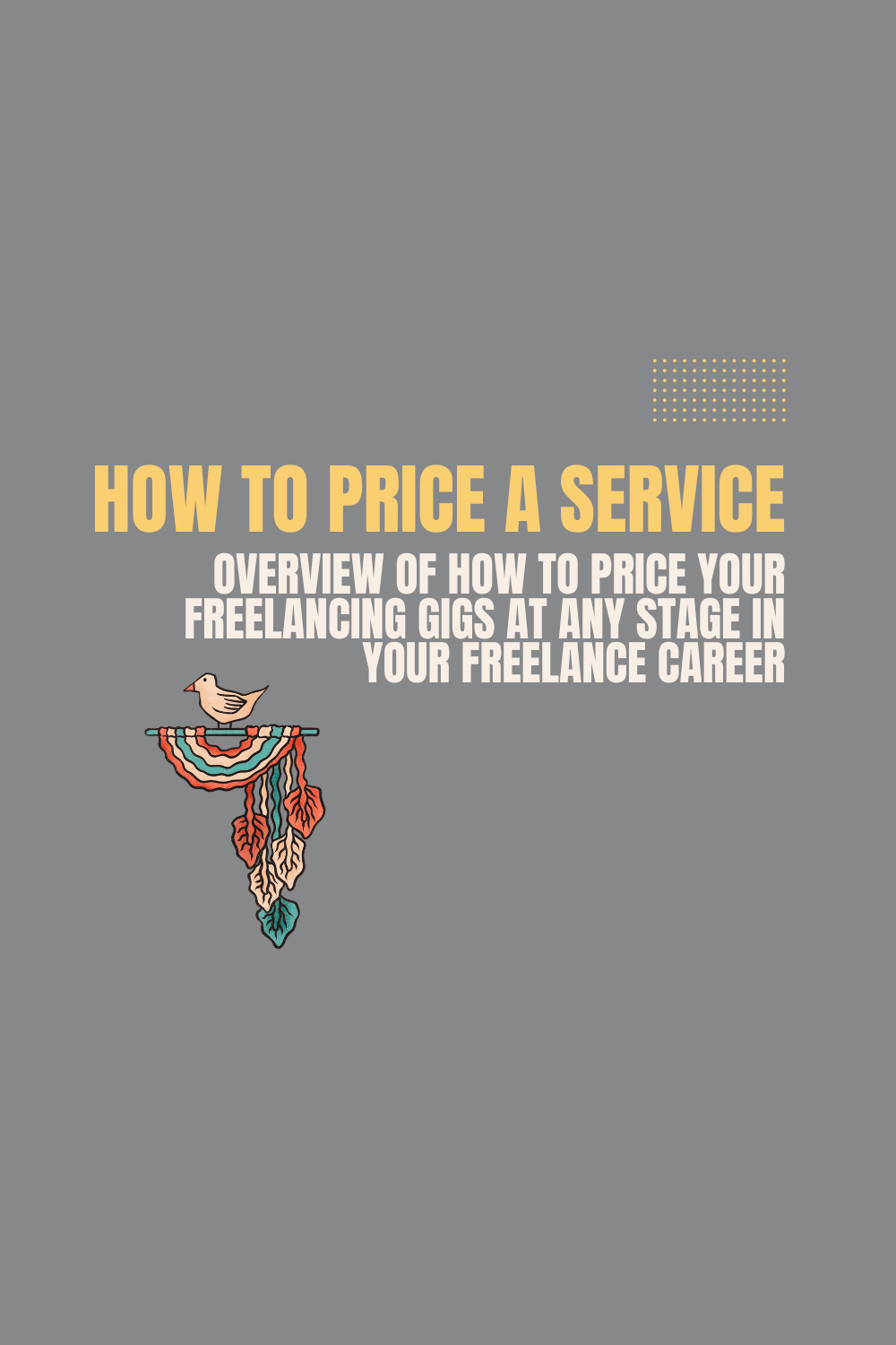 How to Price your Services Guide