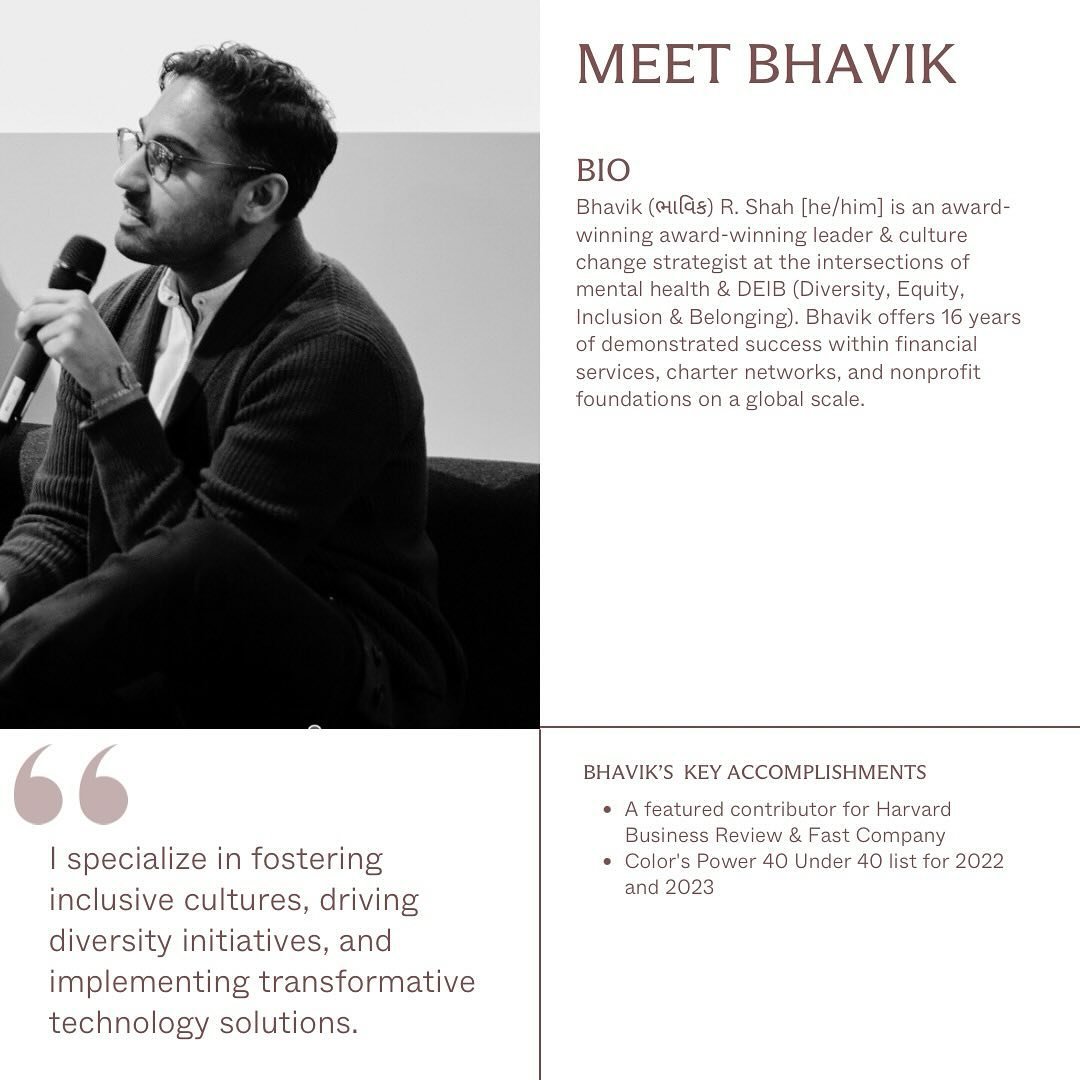 We&rsquo;re lucky to have @bhavtalks leading our culture impact lab participants through their roadmapping and action planning about culture change. Bhavik is just one of the many experts participants will work with to solve their most pressing cultu