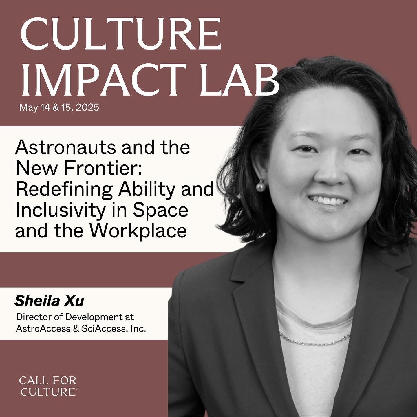 What if disability on Earth doesn&rsquo;t equal disability in space?

Sheila Xu is on a mission to prove just that.

As one of the first Deaf people to undergo commercial astronaut training, Sheila is helping to reshape how we understand ability - no