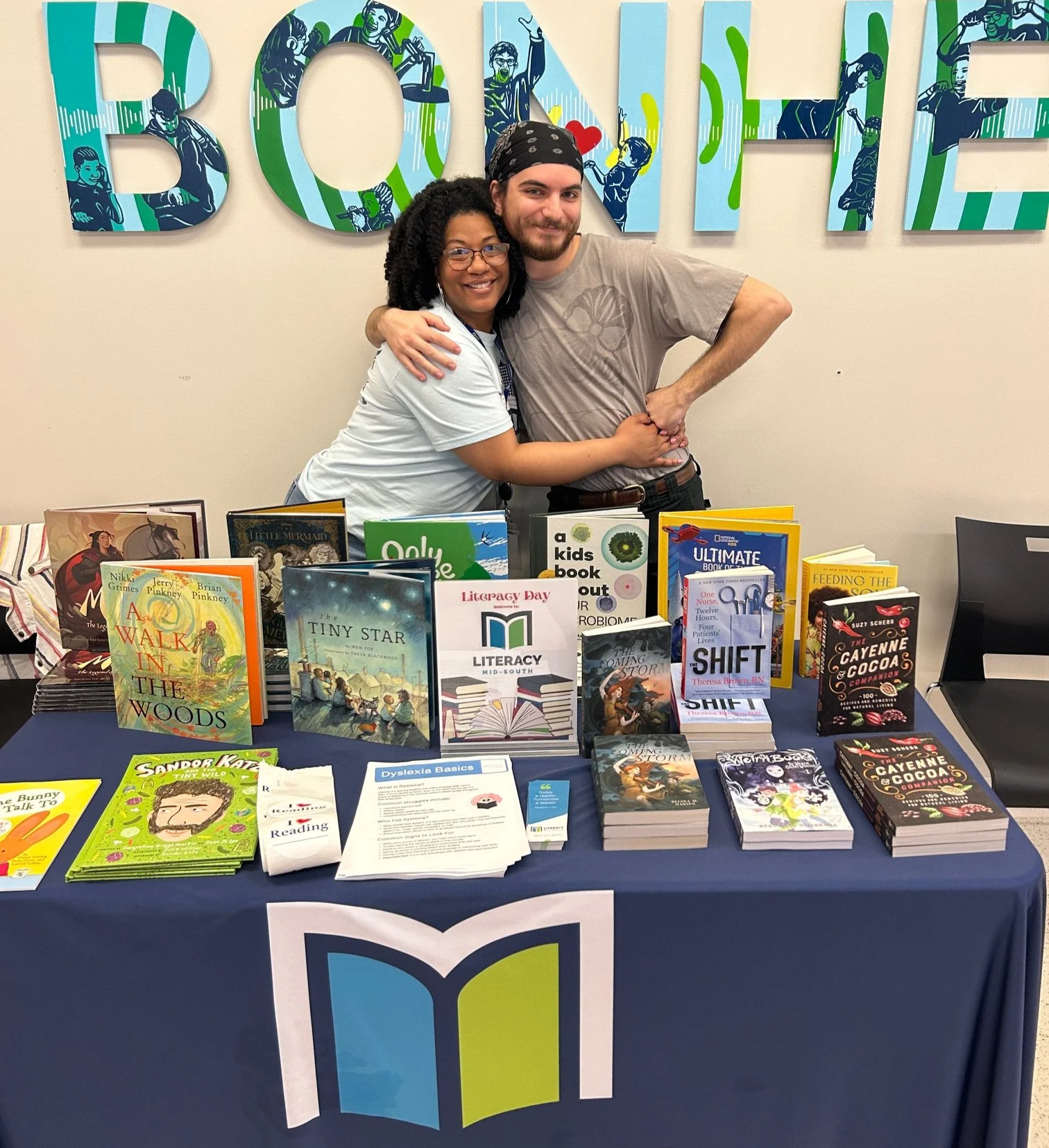 LMS Celebrates Literacy at Le Bonheur with Book Giveaway