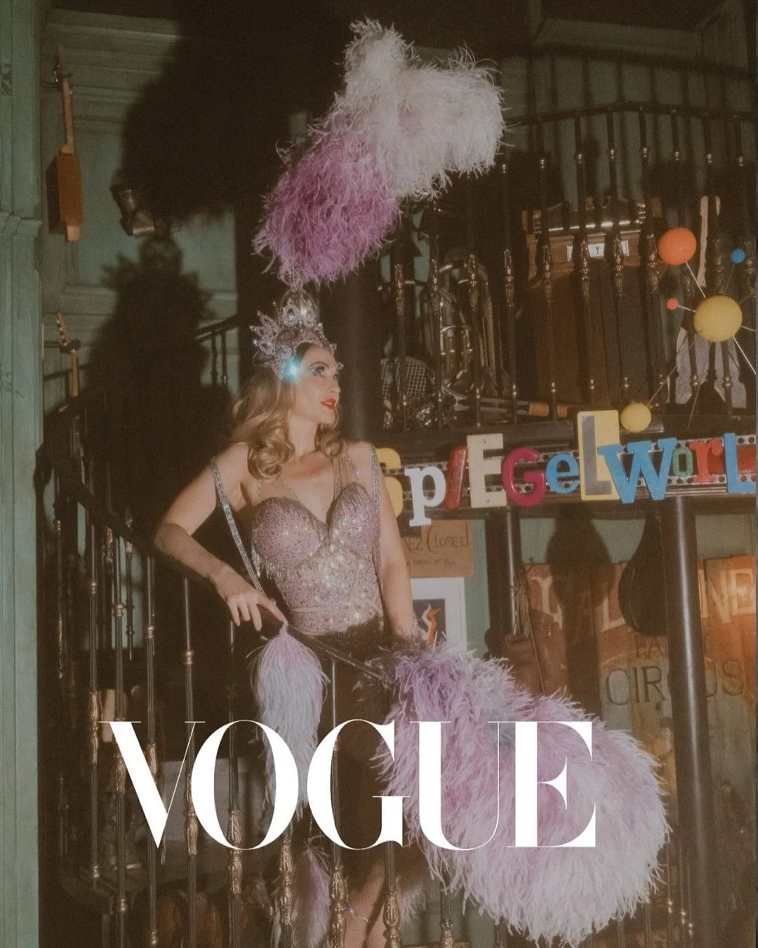 Celebrating all showgirls out there on this day of the #lifeofashowgirl album drop ✨

Photographing @gypsywood for @zoeygotowriter&rsquo;s article for @voguemagazine was a truly ethereal experience. The grace, the talent, the athleticism in seeing a 