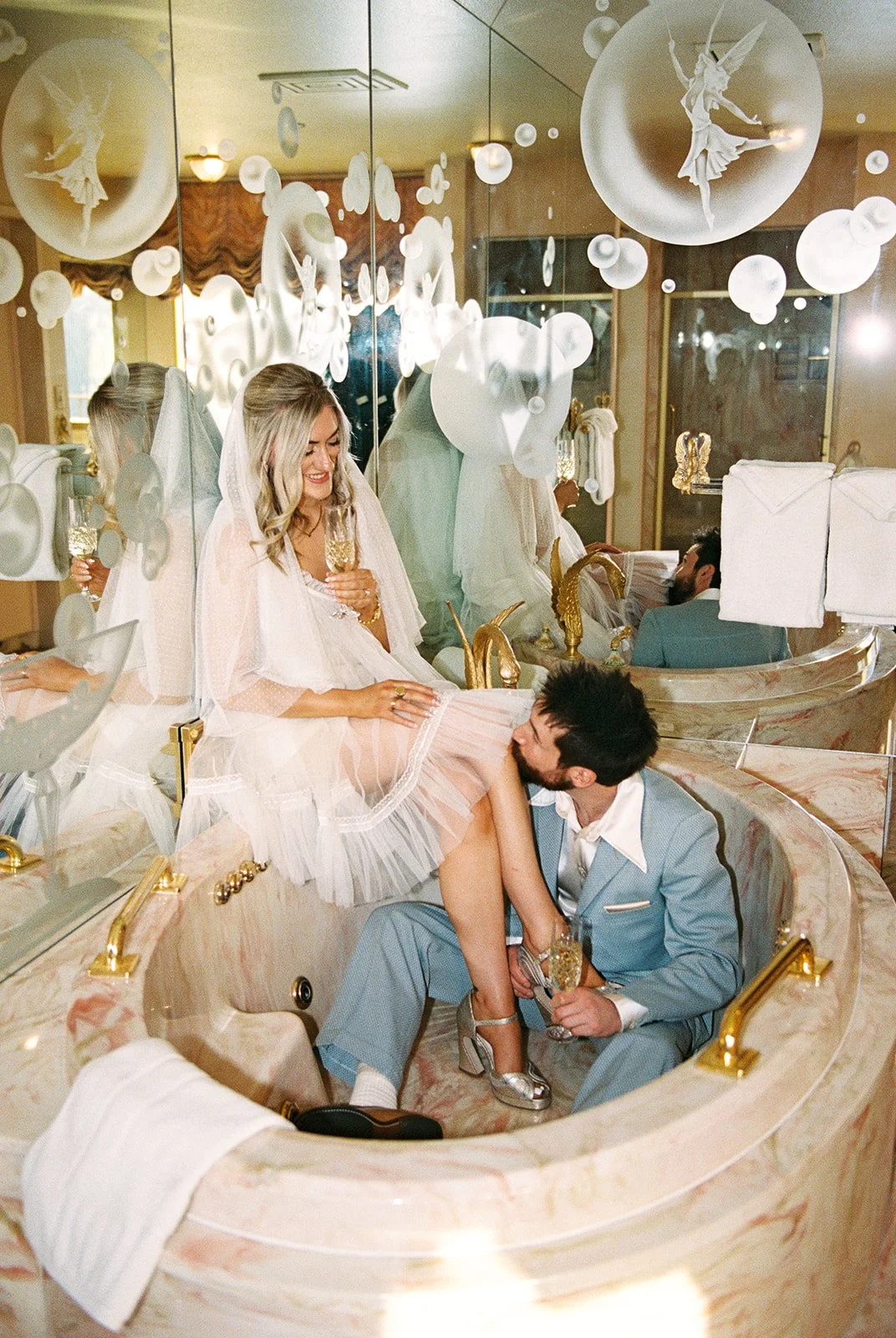 El Cortez Elopement at the Jackie Gaughan Suite on Film &amp; Super 8