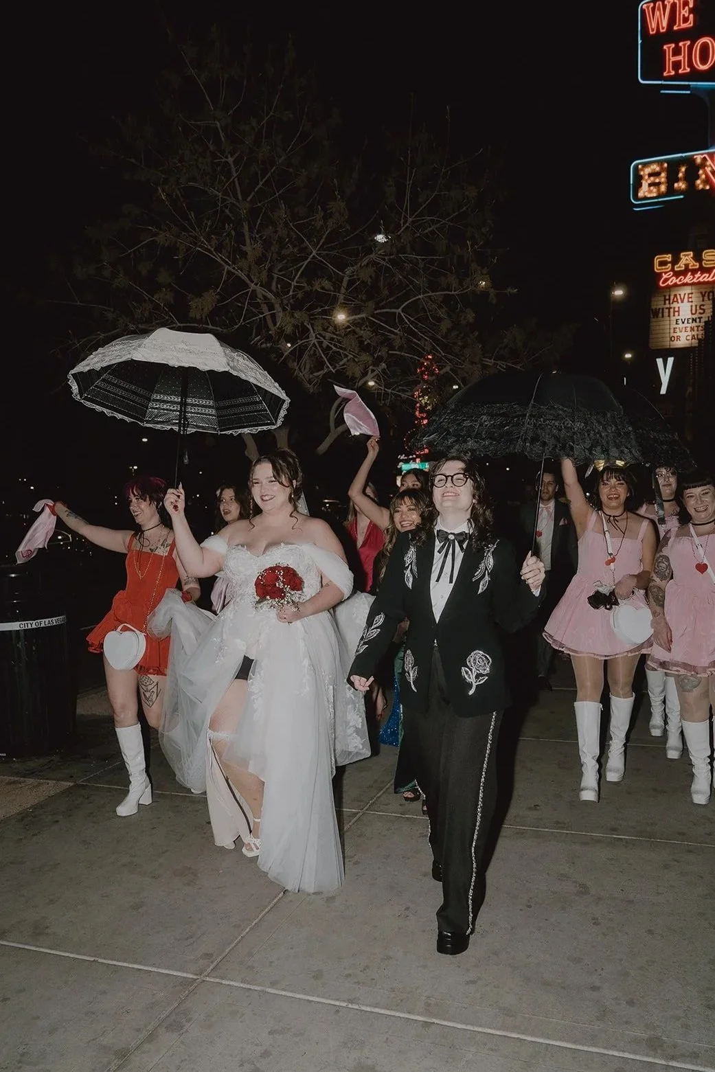 unique &amp; Jazzy New Orleans Style Las Vegas Wedding
