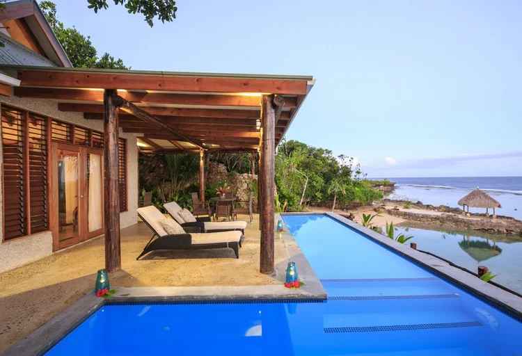 CPA OCEANIE / ILE FIDJI / A CHIEF'S HOUSE / FIJI