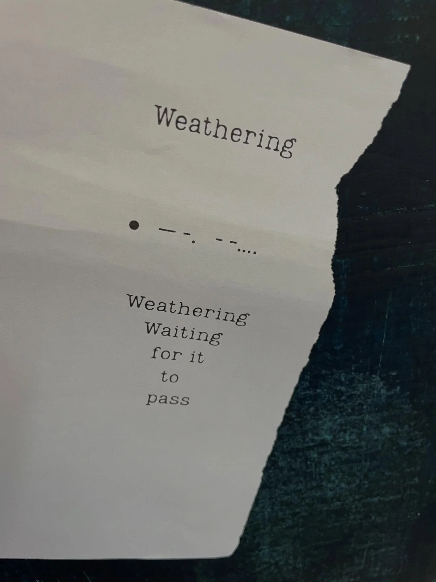 February studio notes

A month of contrasts

Outside:

Monochrome days to glorious blue
Storm to stillness
Fast-flowing to calm
Weather for ducks

Inside:

Partial views 
from the painting wall.

Some days, progress 
Others, lost

Lost - the right pl
