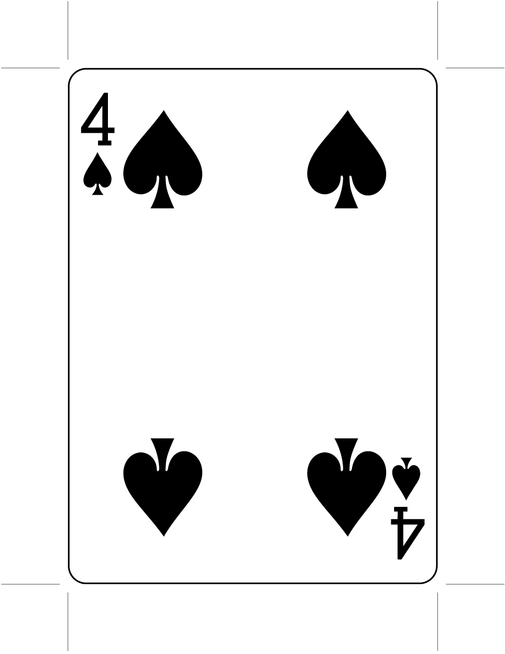 Four of Spades