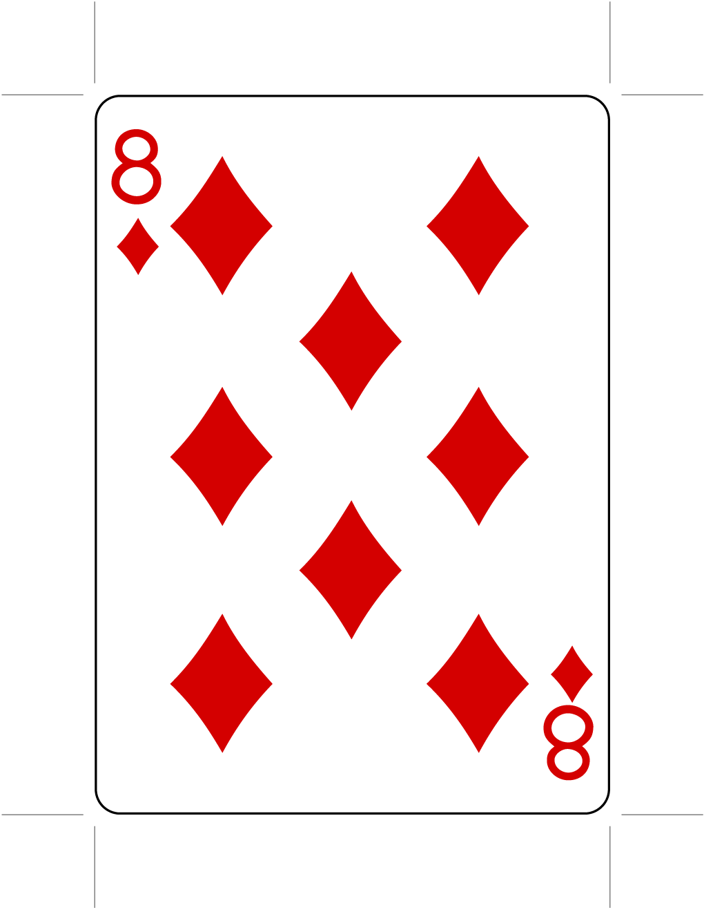 Eight of Diamonds