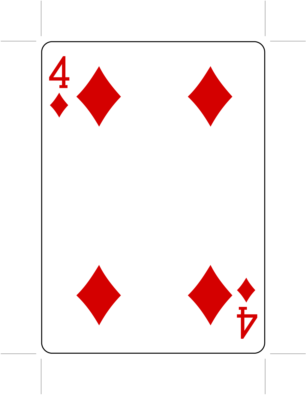 Four of Diamonds