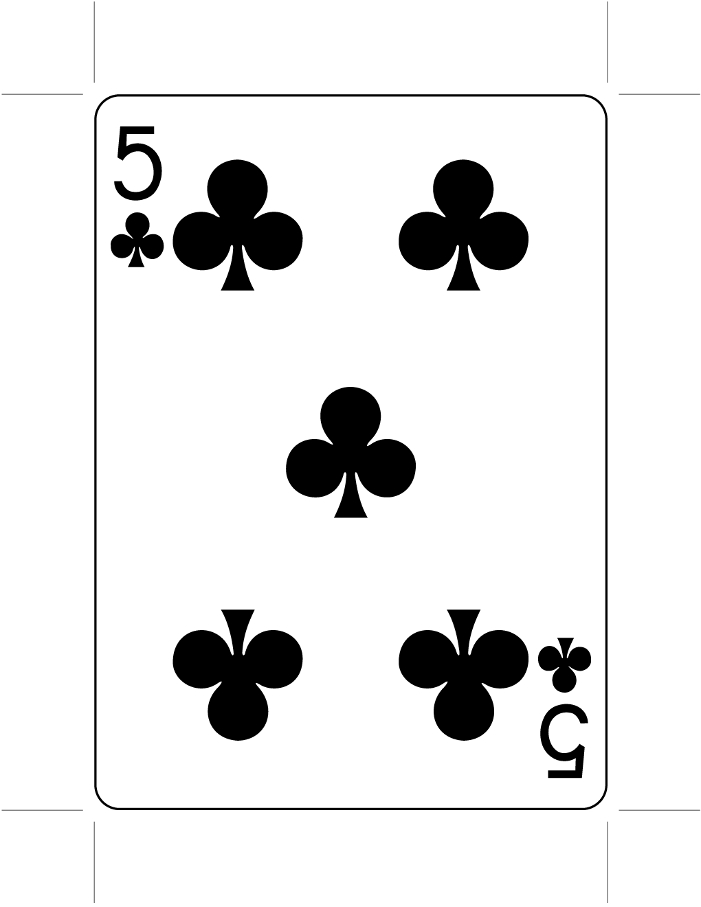 Five of Clubs
