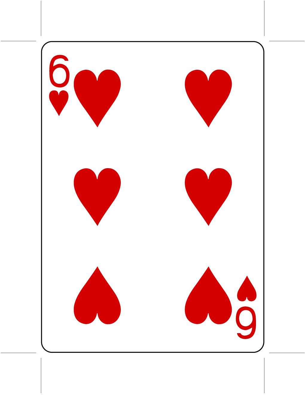 Six of Hearts