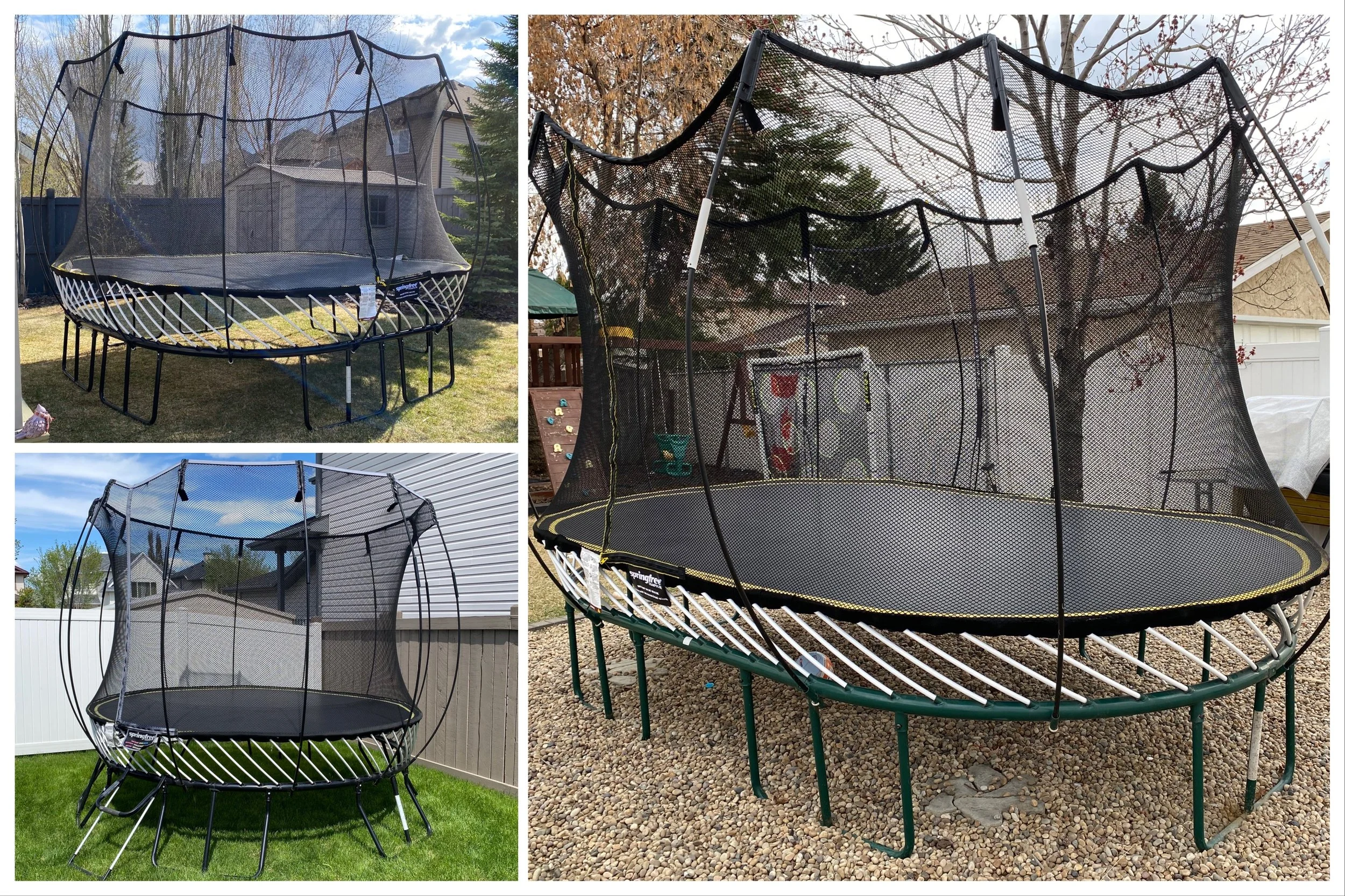 springfree-trampoline-take down-edmonton