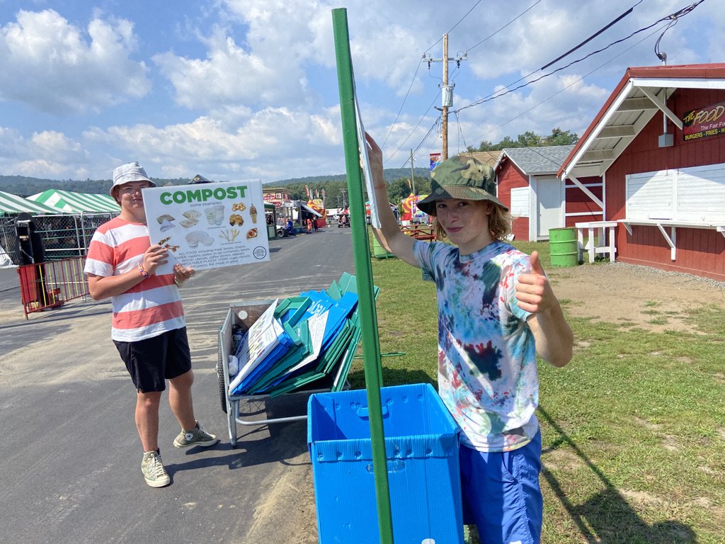 Volunteer Day at Franklin County Fair