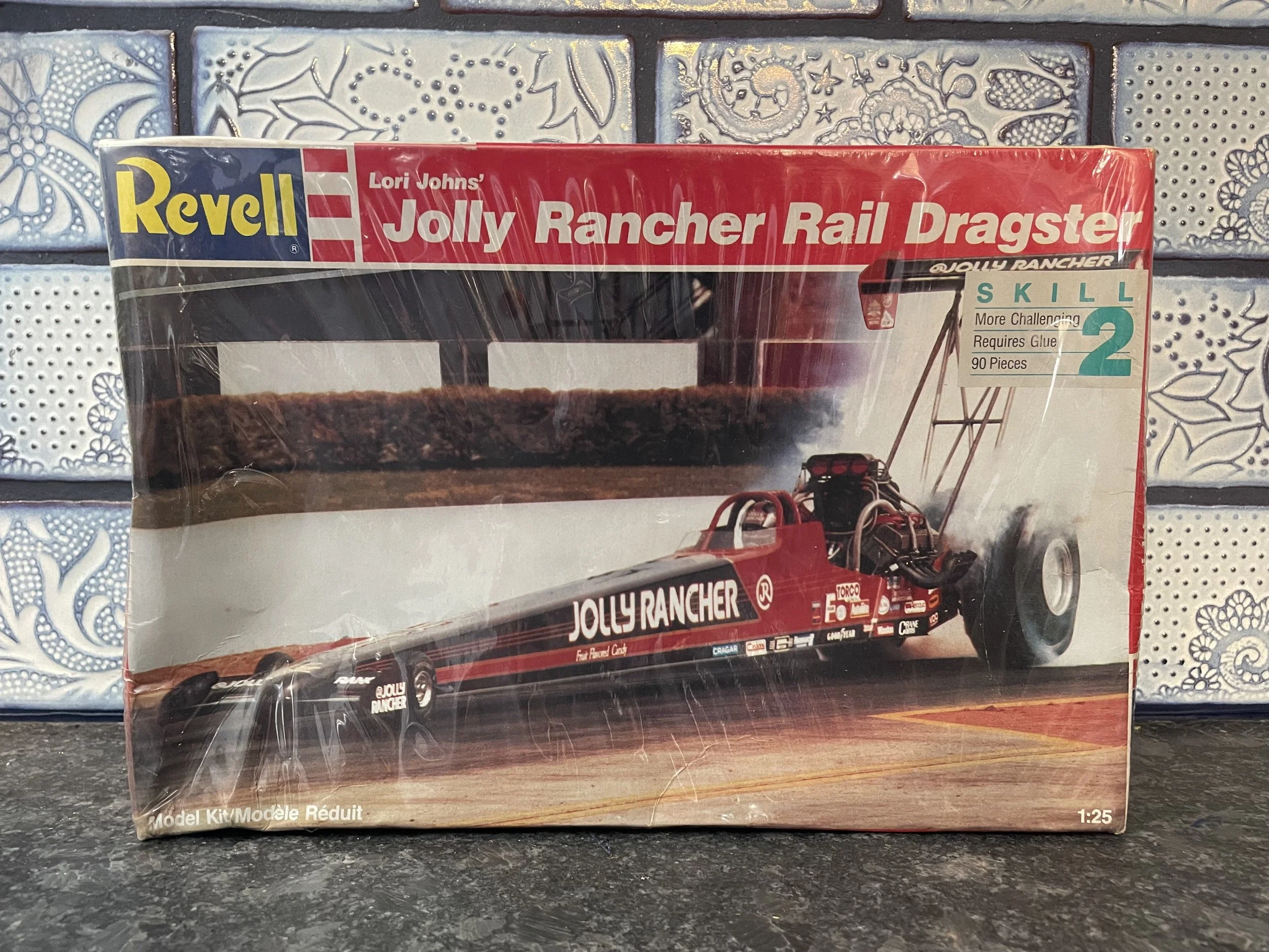 Jolly Rancher Rail Dragster Model Kit