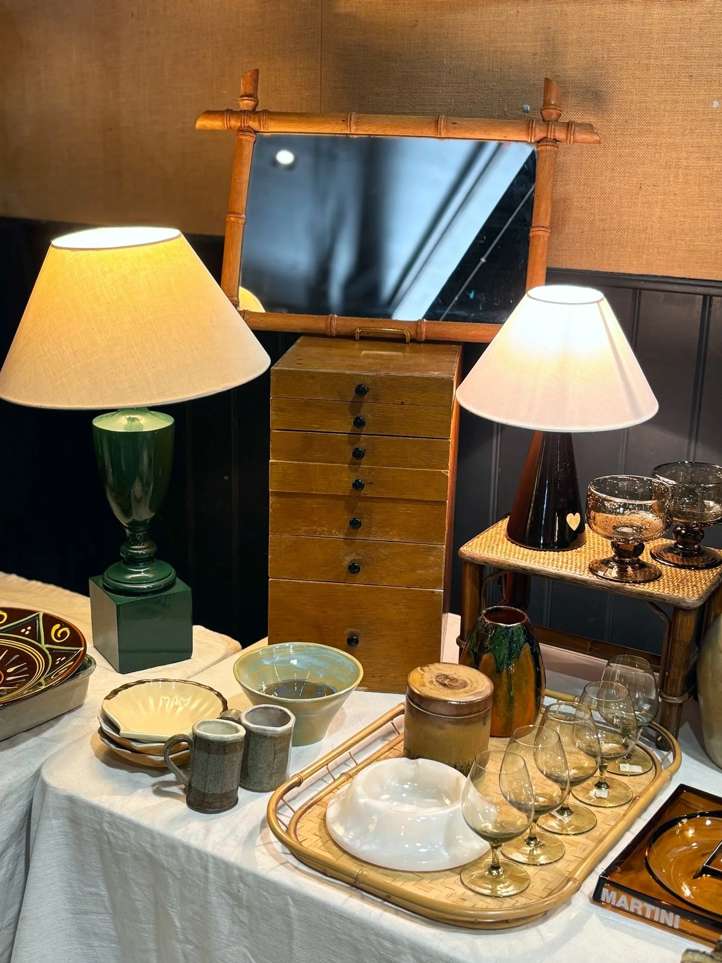 A few snaps from last weekends set up at @bottlefactoryflea 📸