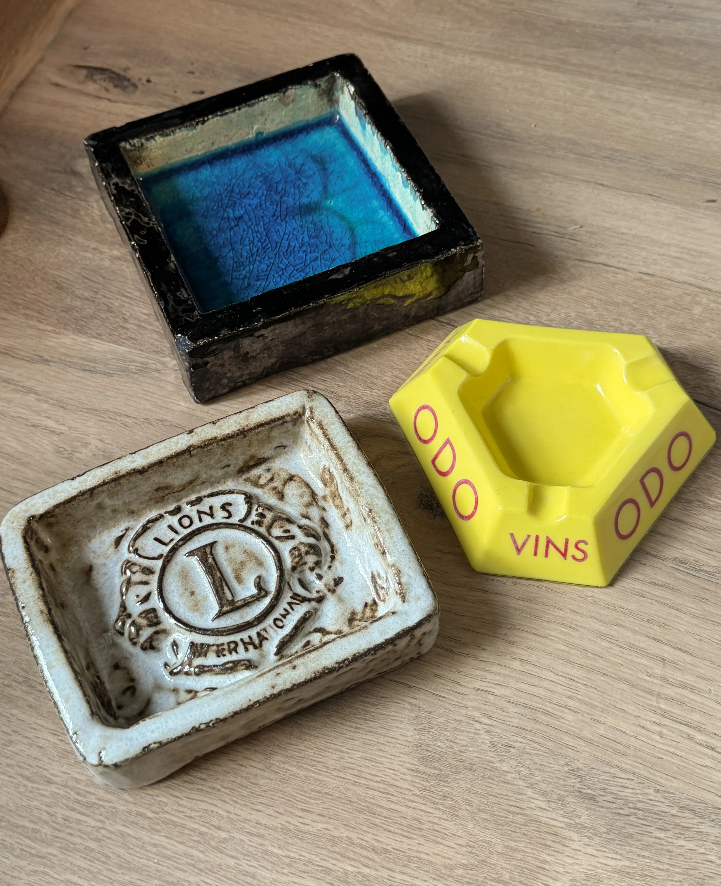 Vintage Ceramic Ashtrays