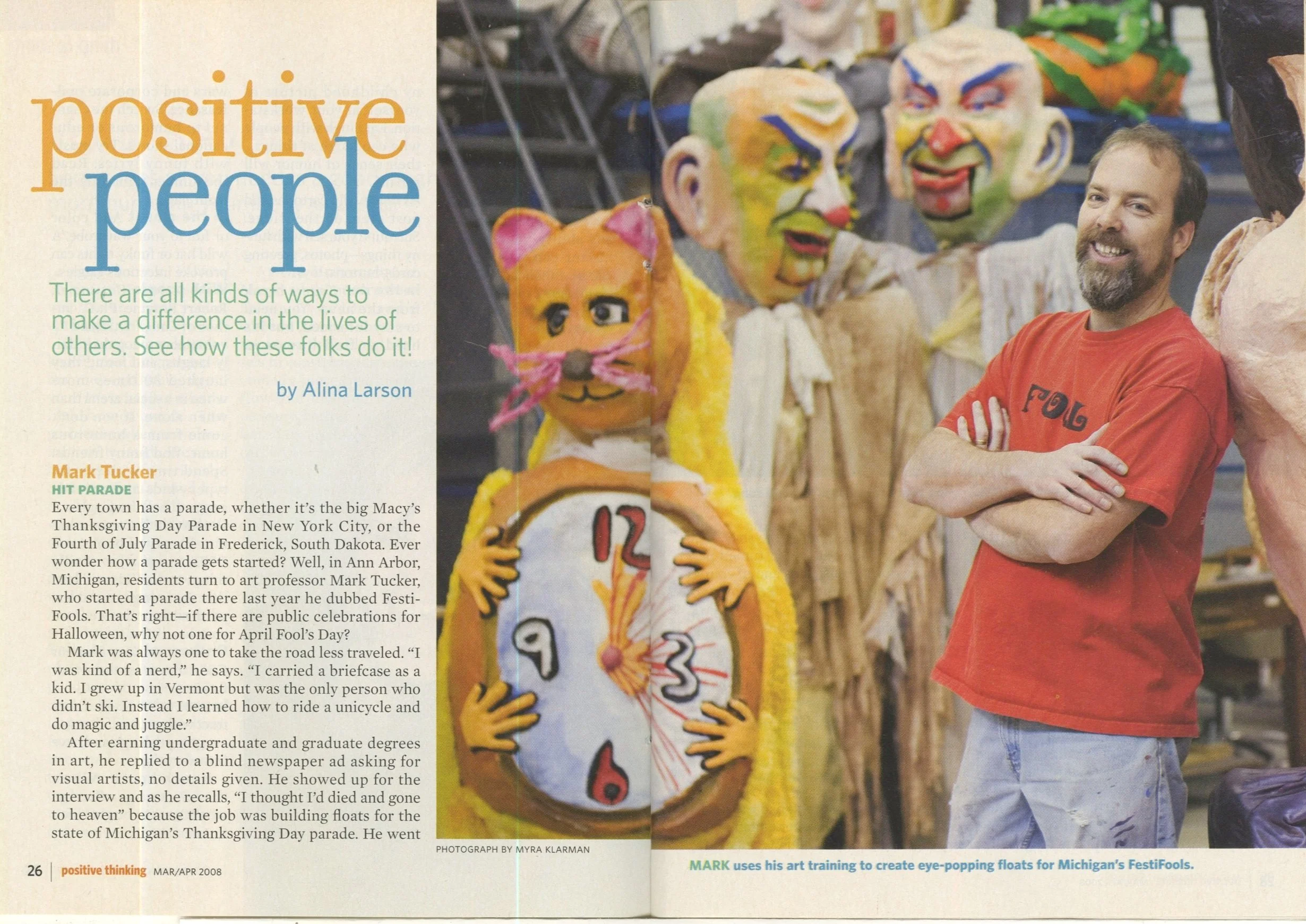 Parading, Singing, Life saving, Lifting, and Worms