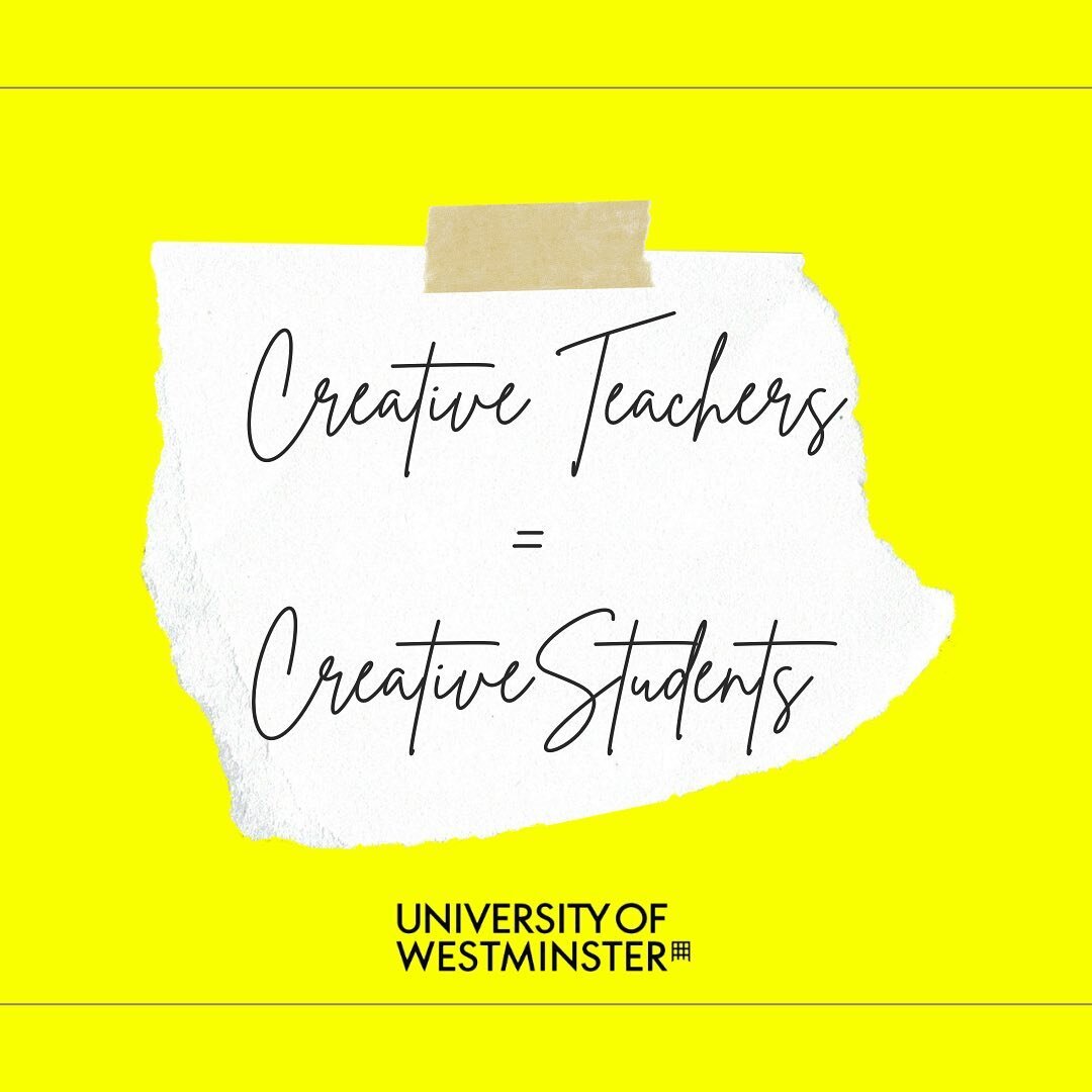 The University of Westminster public relations department is not like the others. Our amazing staff helps students in their careers towards PR! The value of the classes goes beyond your time at the university ✨

Creative teacher = creative students 
