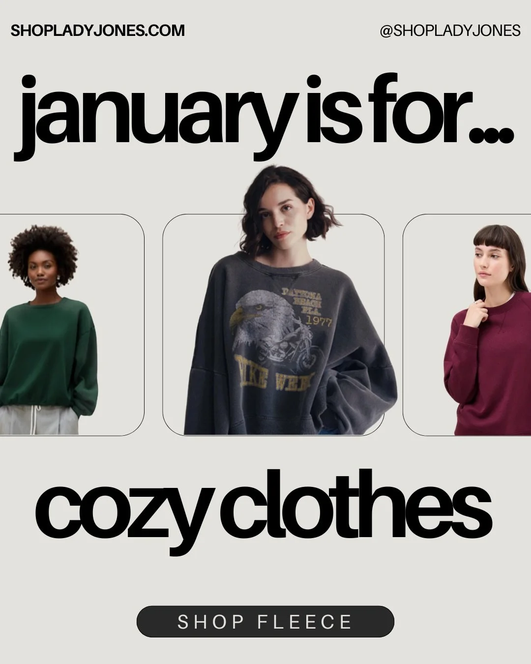 New Year&rsquo;s resolution:
Transition to an all fleece wardrobe wbu??