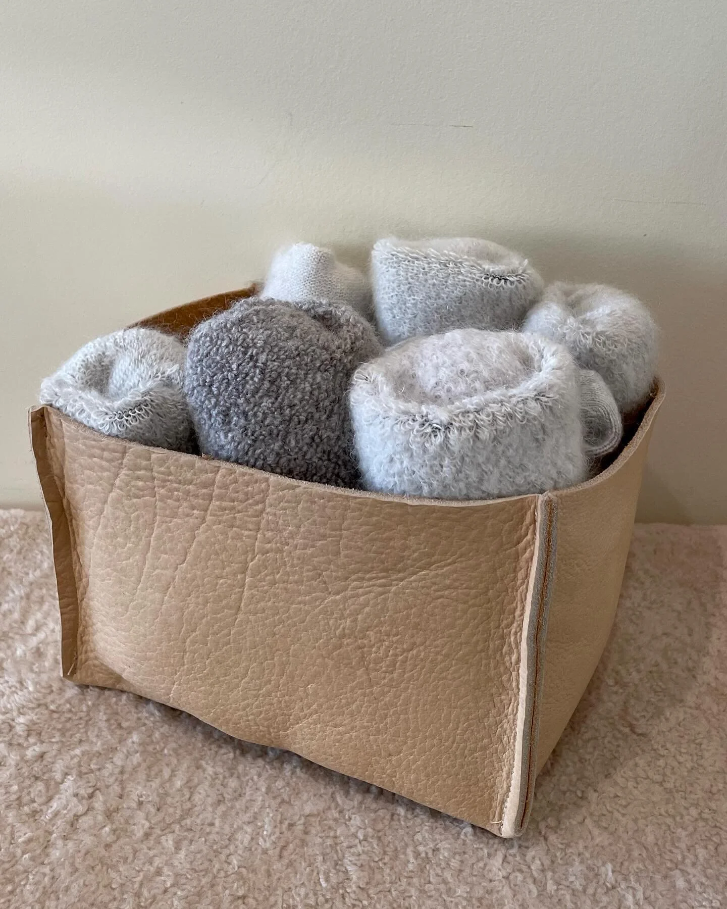 tidy up with some leather home pockets 🤍 all sizes 🤎 come see me at the Tofino Winter Market tomorrow! saturday Dec 2nd