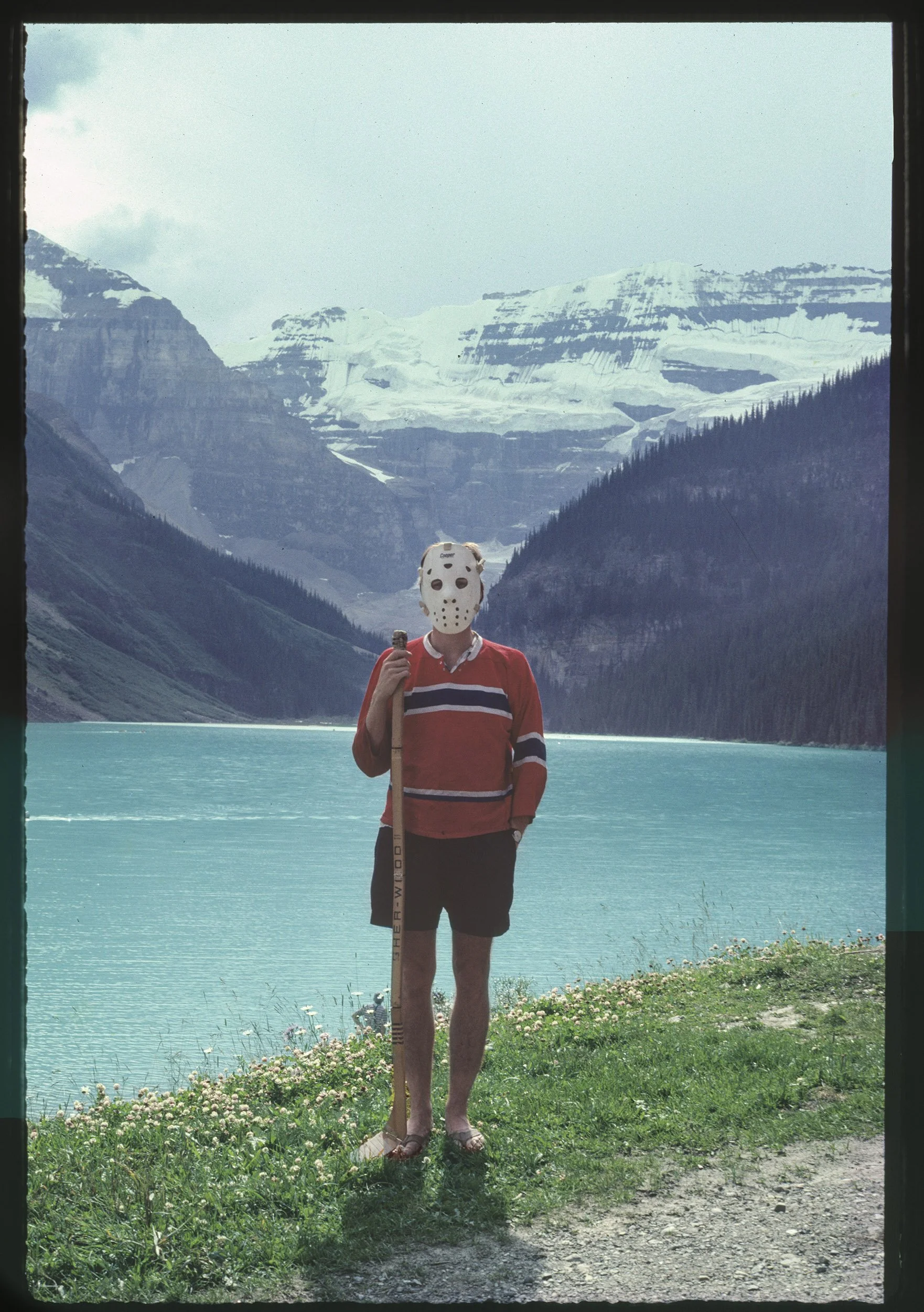 "At Lake Louise, Banff, Canada," 1981
