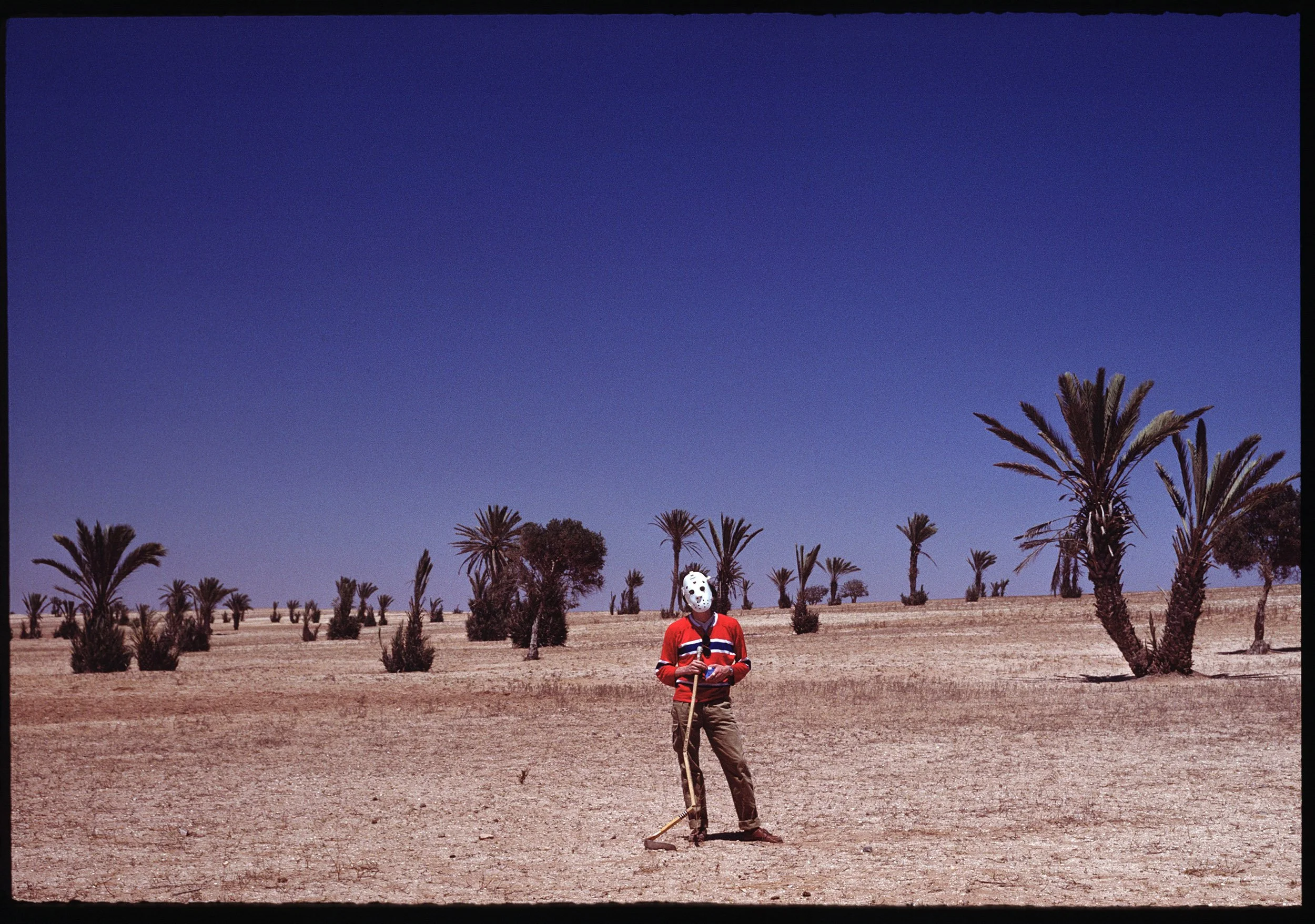 "On the Edge of the Sahara, Morocco" 1977