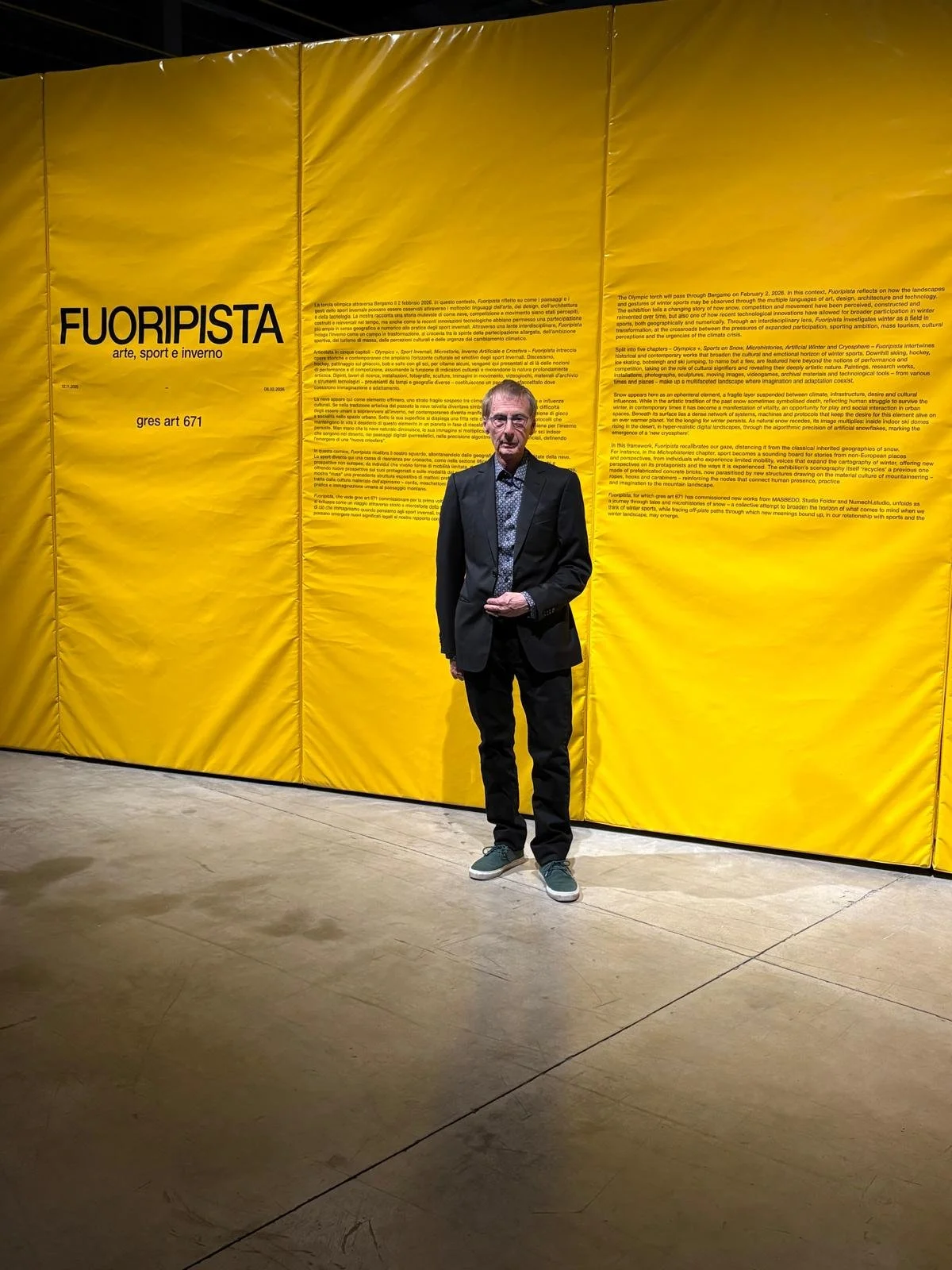 FUORIPISTA art, sport and winter, gres art 671, Italy, 2025