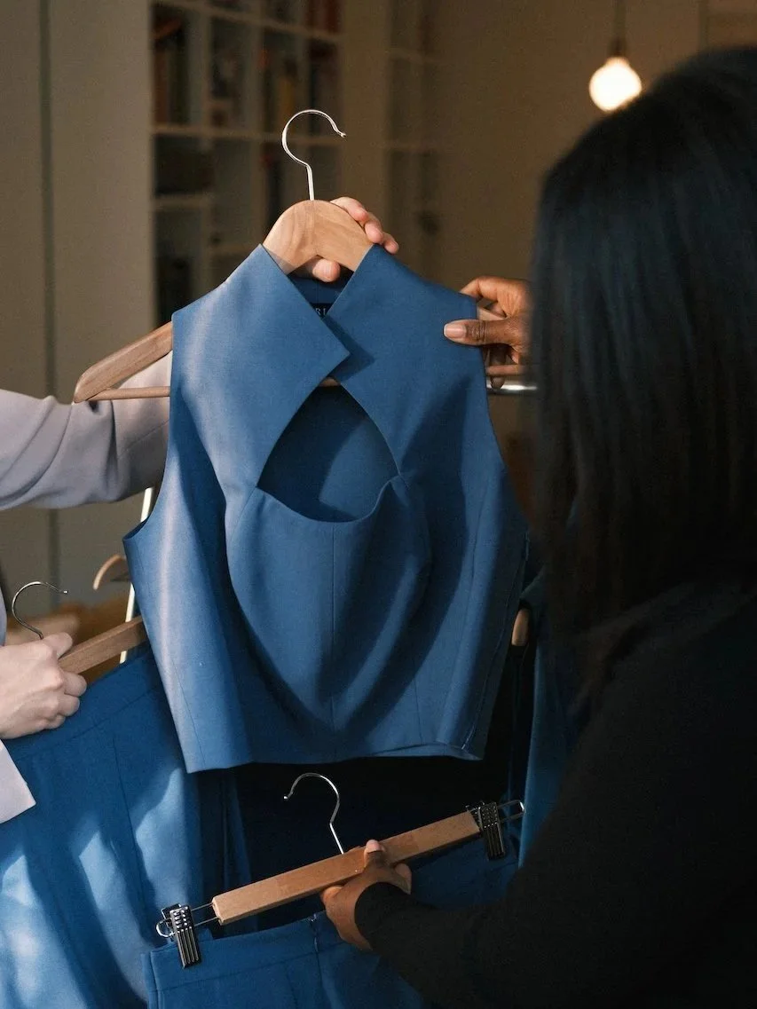 Tailored three piece suit for women