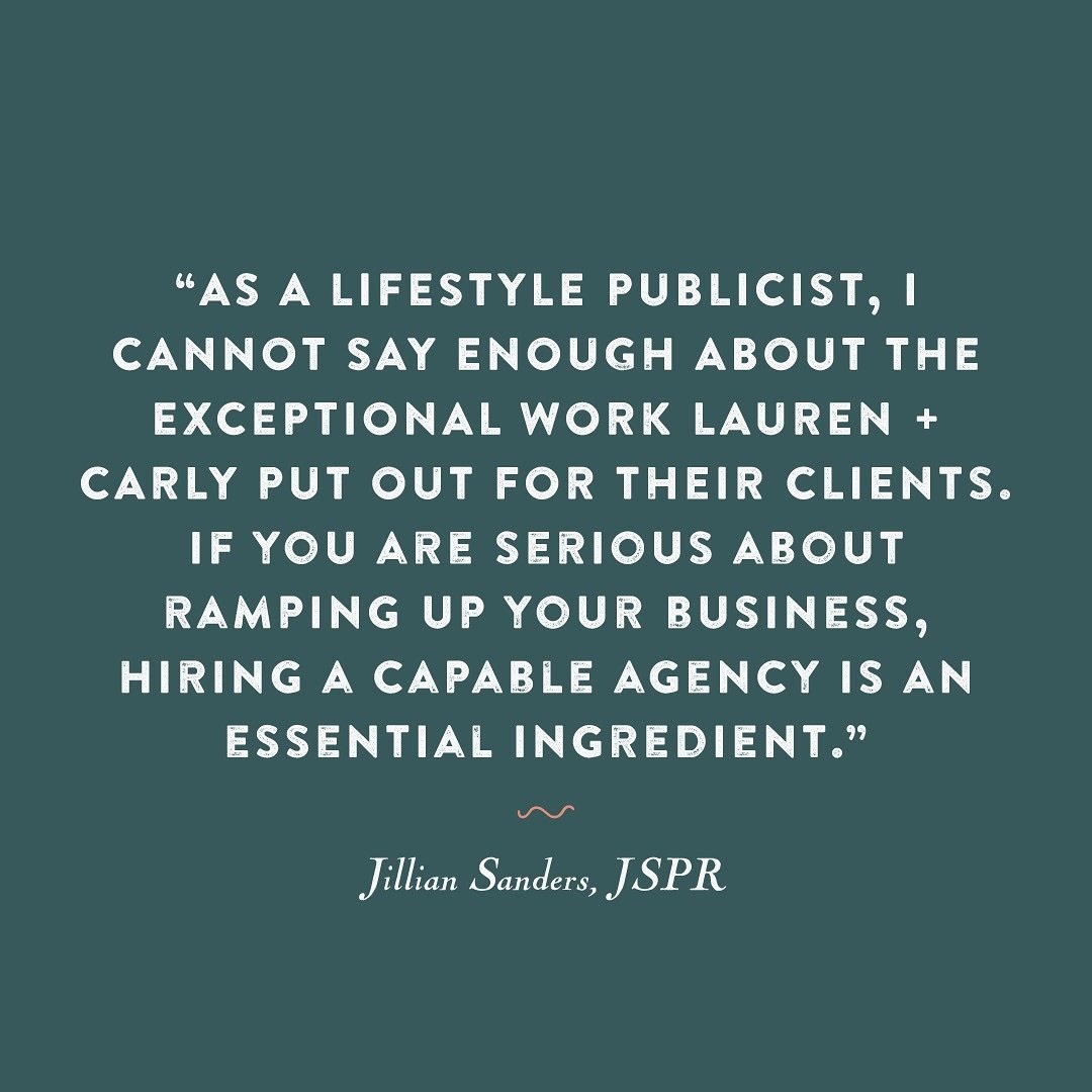 While PR isn&rsquo;t a service we offer at Cognoscenti Creative, collaborating with talented publicists like @jilliansanderspr is an ongoing part of our storytelling work for clients. A strong brand lays a foundation for PR pros and marketers to run 