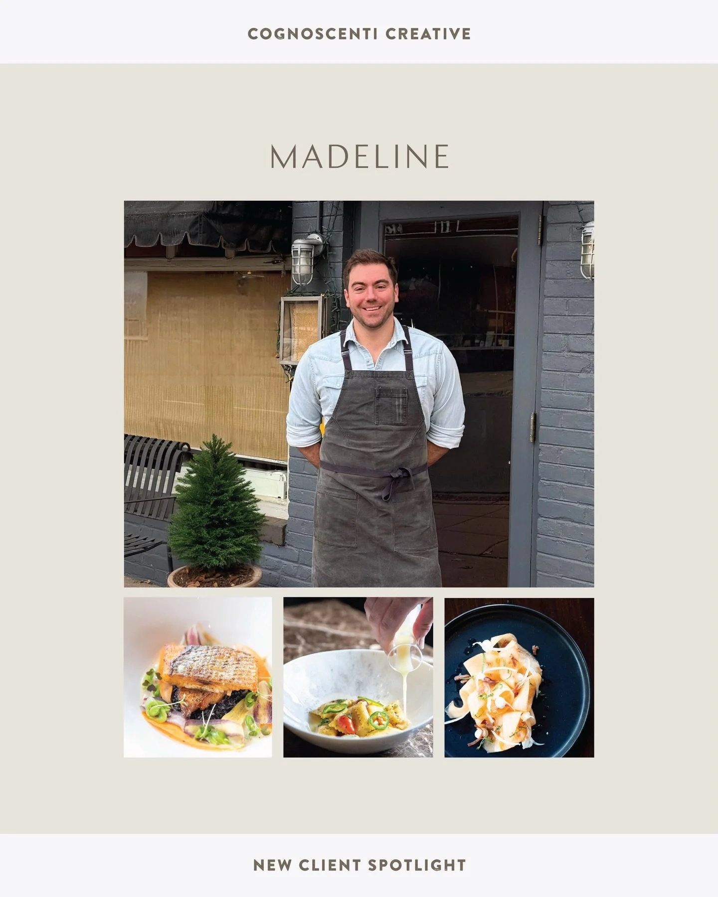 We&rsquo;re thrilled to be closing out 2025 with a collaboration on one of Denver&rsquo;s most exciting new restaurants: Madeline (@madeline_dnvr). Helmed by Chef Quincy Cherrett, this inviting, intimate concept will infuse classic dishes with a deli