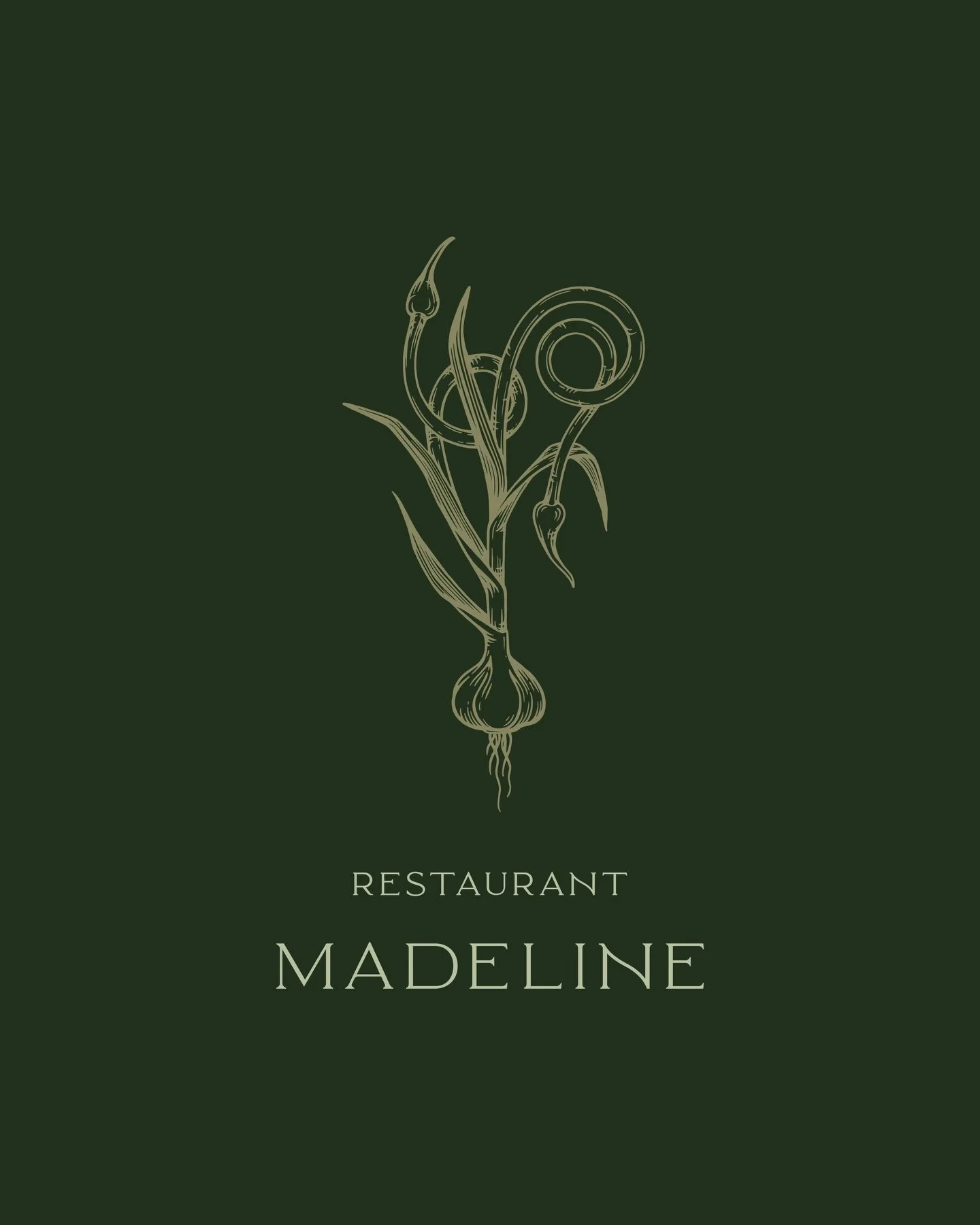 As the opening for @madeline_dnvr approaches, we&rsquo;re excited to start peeling back the layers on our branding process. With a diverse background spanning multiple styles of cooking (from whole animal butchery, to elevated bar food + sushi), pinp
