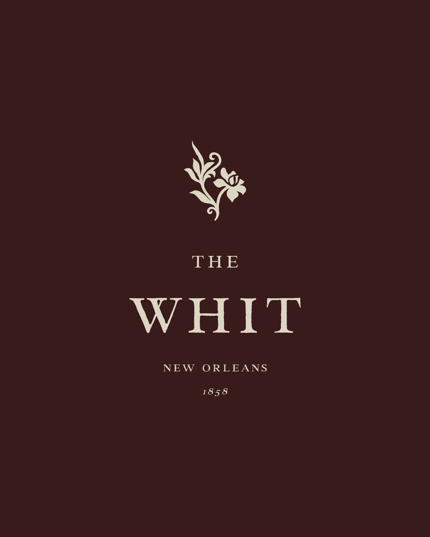 When naming @thewhitnola, we were asked to avoid the French / European influences commonly found across New Orleans. Instead, the client sought a more Anglophilic personality for the brand, which dovetailed seamlessly with the history of the Garden D