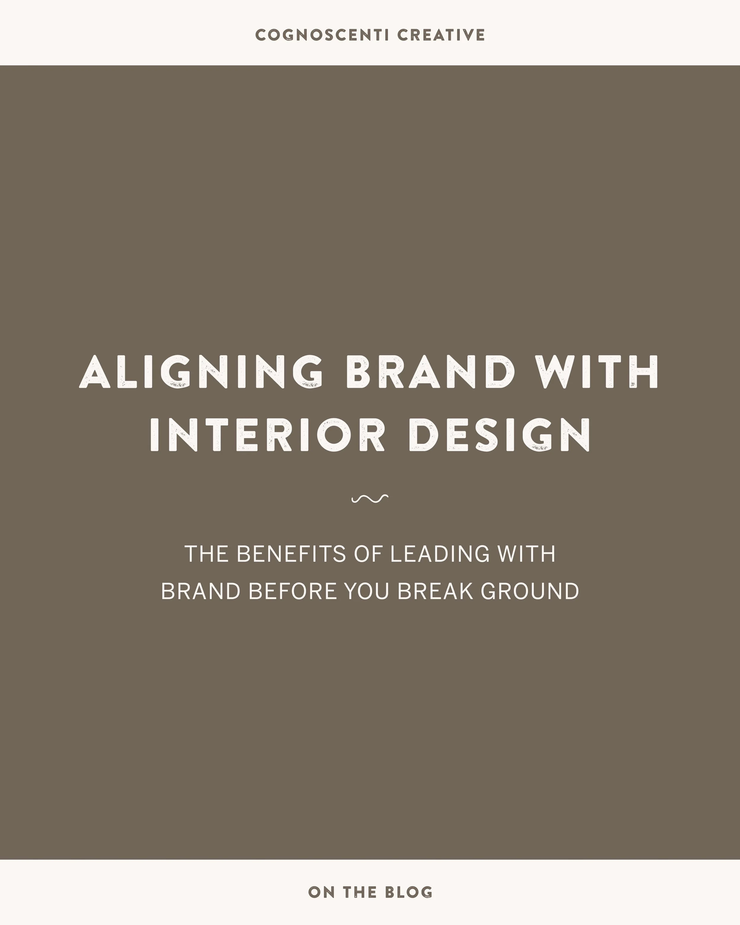 It happens often enough to be humorous: a client calls us to start a branding project because they need to choose paint colors. It&rsquo;s an accurate representation of how branding can be treated as an afterthought in the development, architecture a