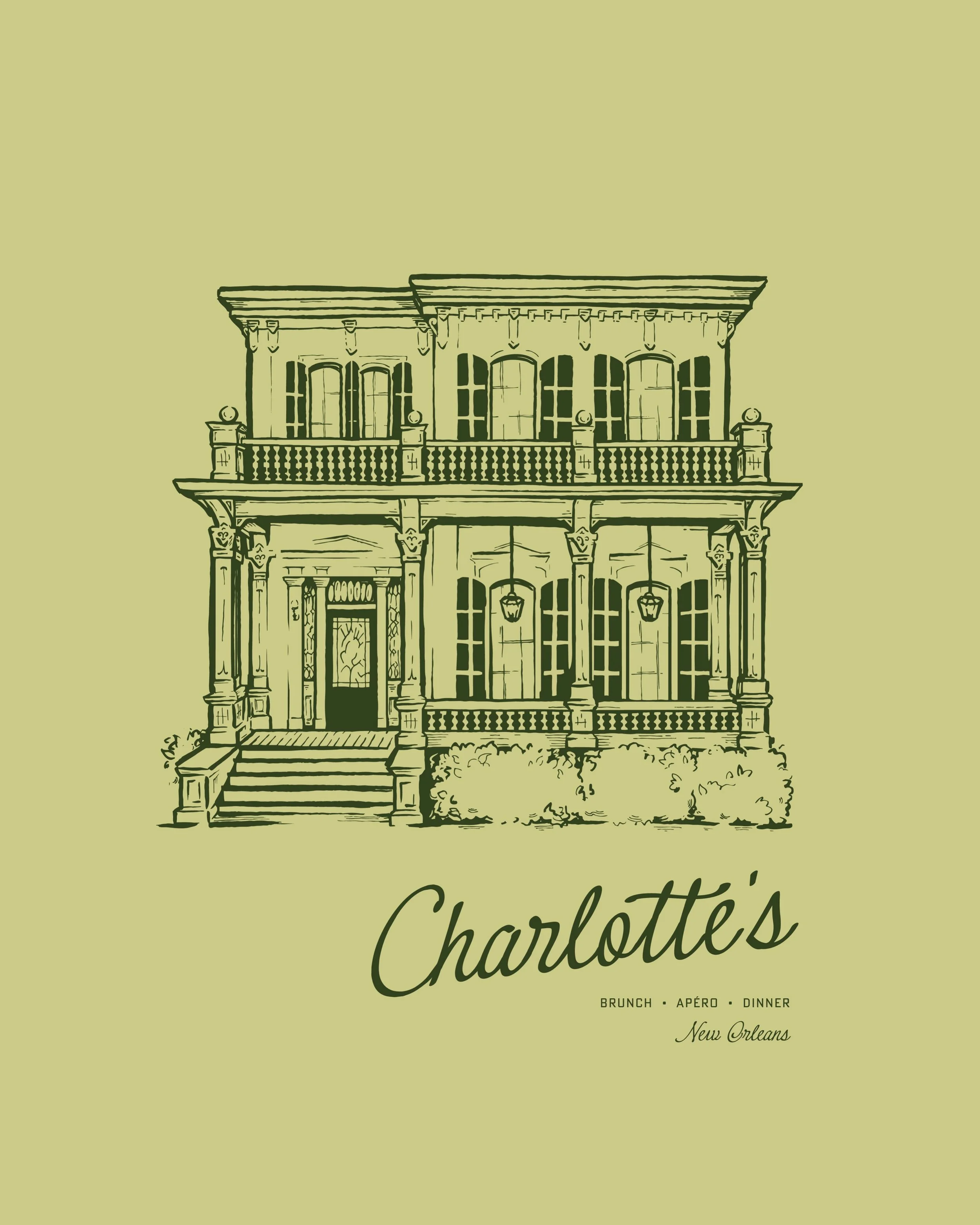 We&rsquo;re thrilled to sneak peek our third collaboration with the team at Brechtel Hospitality in New Orleans: @charlottesnola, a Paris-inspired all-day caf&eacute; and bistro in a historic home on Magazine Street. Drawing from the rhythms and ritu