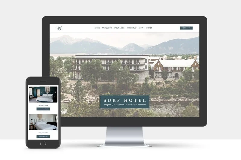 Cognoscenti Creative Surf Hotel Website