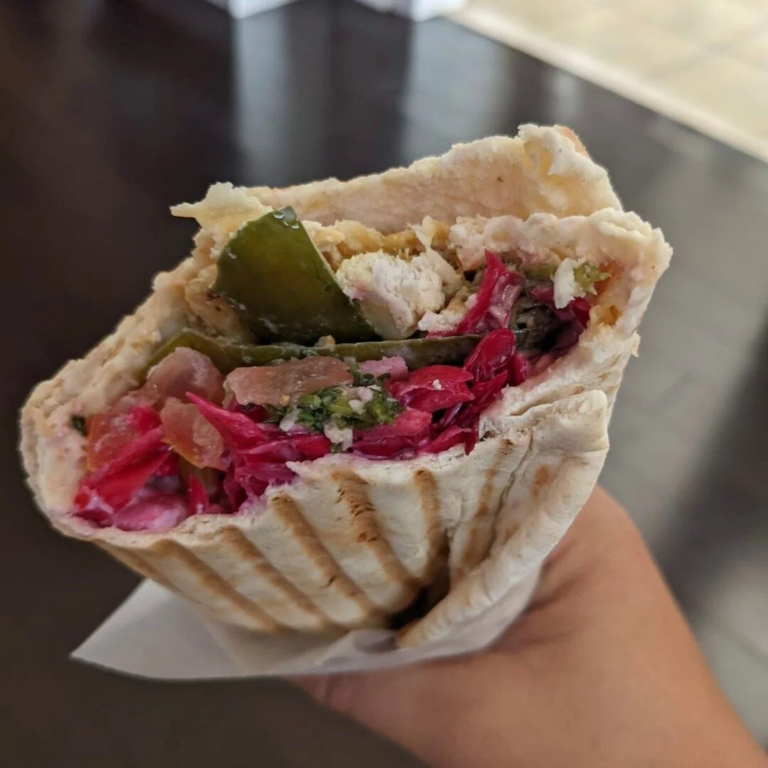 Simply delighted with my chicken shawarma from Pita Delites. This place has been here for ages and the quality only keeps getting better. 

#FoodieFriday #SuportLocal #Shawarma #SmallBusiness