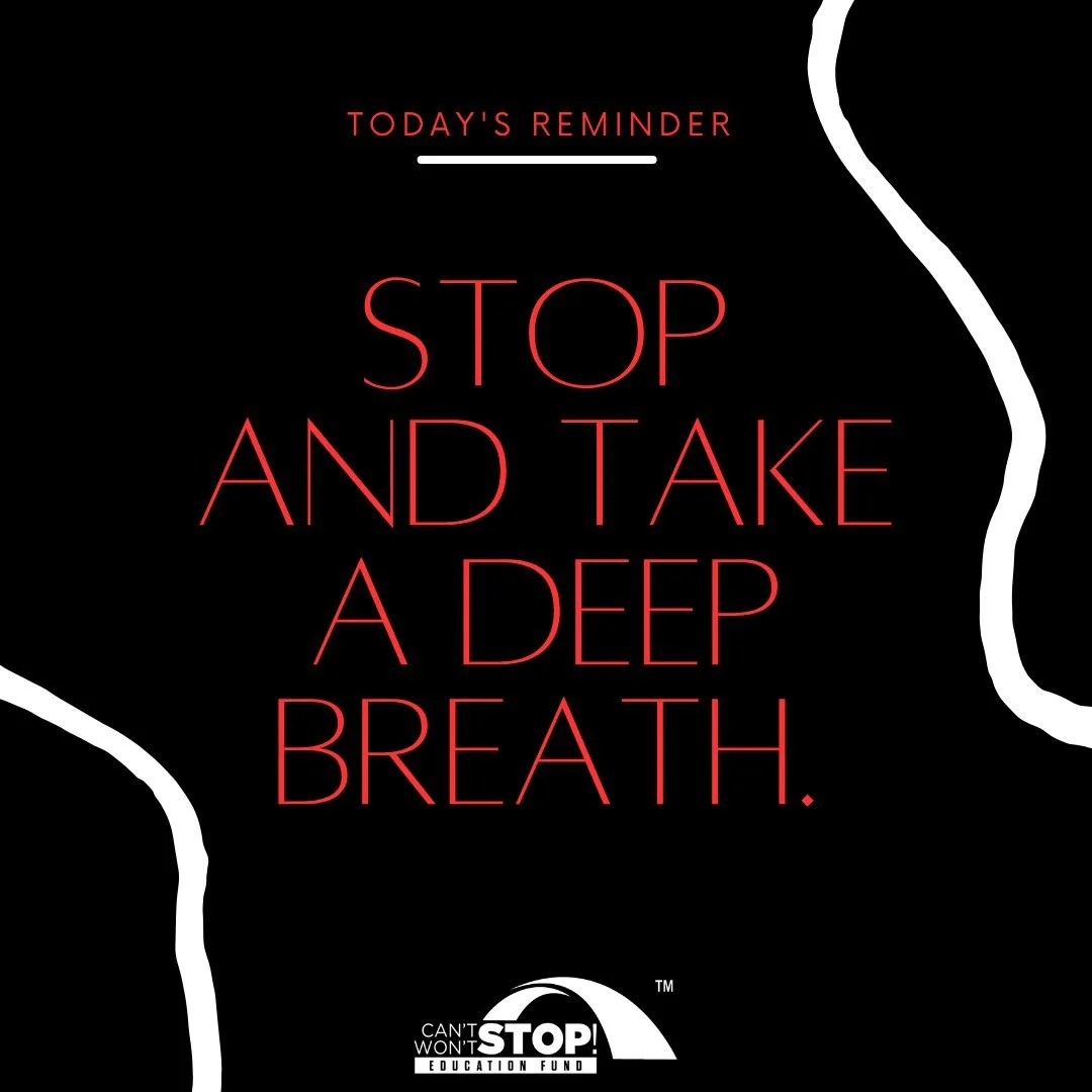 Slow down for a second.

Unclench your jaw. Drop your shoulders.

Breathe in. Let it go.

You&rsquo;re showing up &mdash; and that counts more than you know. 💛

#PauseAndBreathe
#GentleReminder
#TakeABreath
#YouAreEnough
#CSWSEdFund

Image Descripti