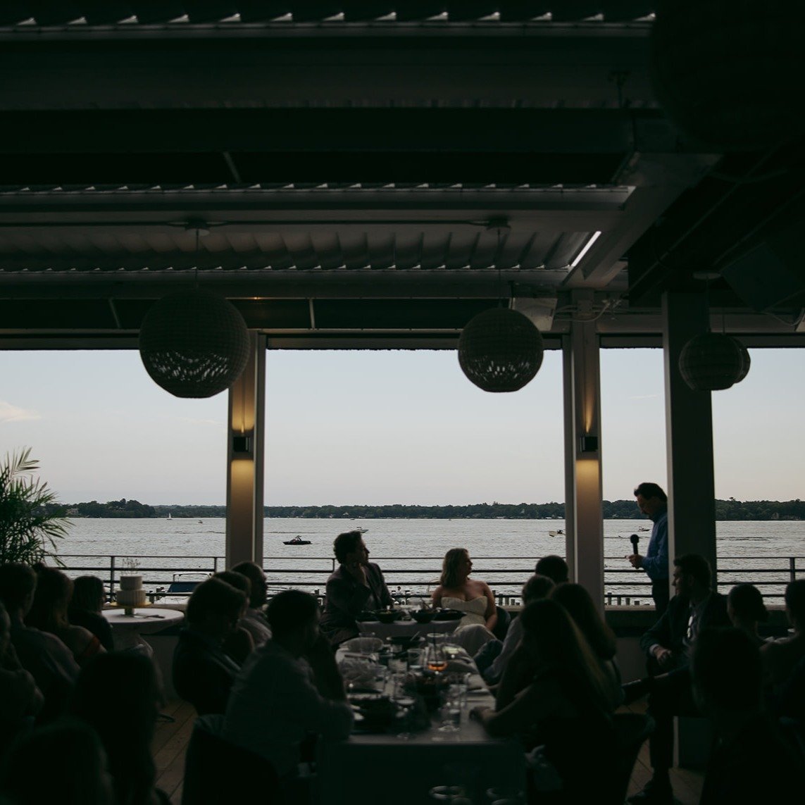 Such a fun time celebrating Jess &amp; Zack's wedding! 

Photography: @zoeyatesphoto 

#lakeminnetonka #wayzatamn #privateparty #privatedining #groupdining #twincities #minneapolis #lakesidewedding #rehearsaldinner