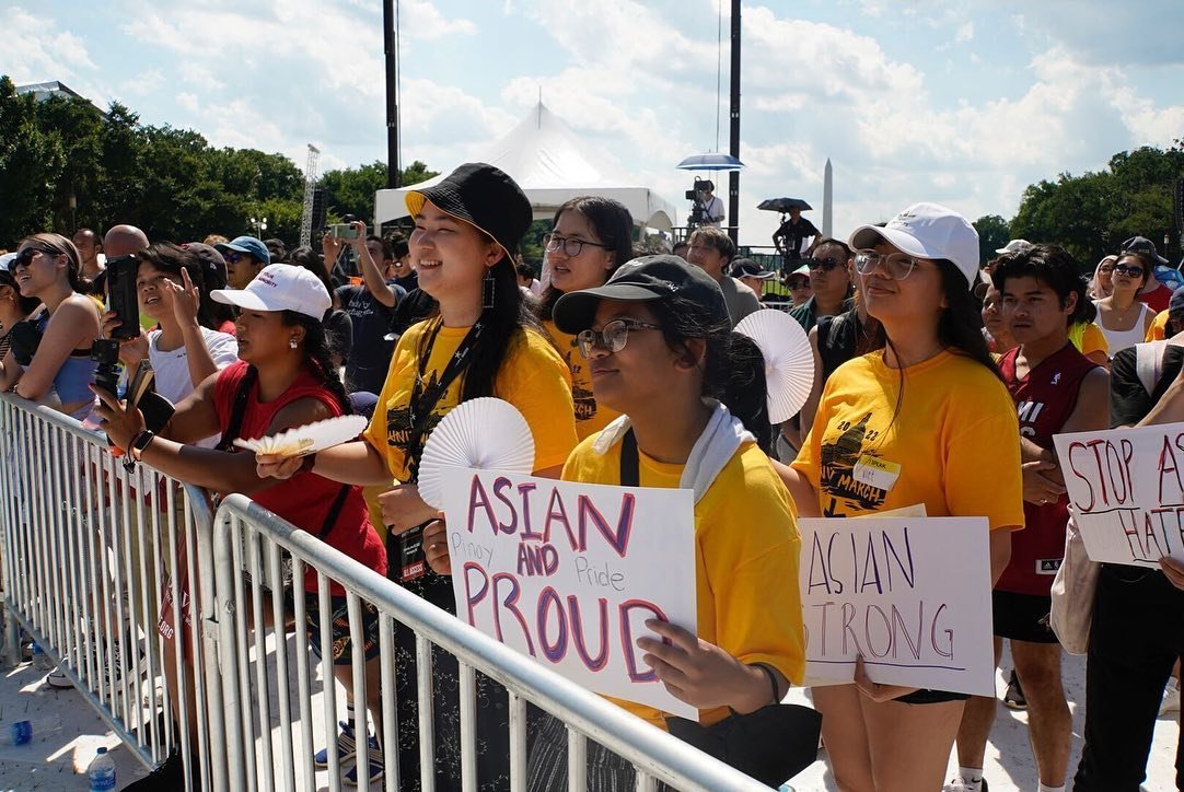 March protesting anti-Asian hate urges mobilizing for elections and inclusive education