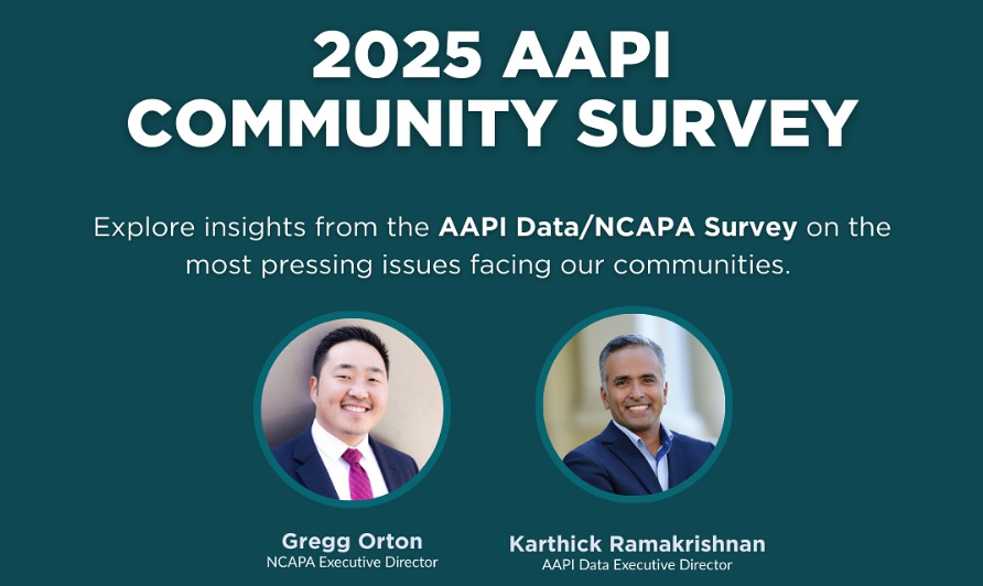Register for the NCAPA / AAPI Data Webinar on the 2025 AAPI Community Survey