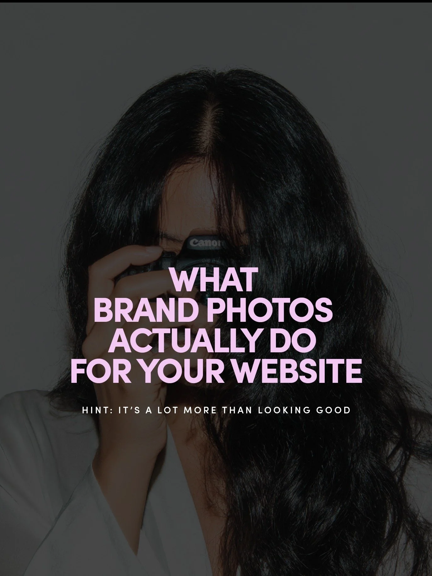 Let&rsquo;s talk about your website visuals, the ones you think are doing their job.

Here&rsquo;s what I see behind the scenes:

They weren&rsquo;t shot with a strategy and don&rsquo;t mirror your brand/copy/offer.

And they&rsquo;re pulling from fi