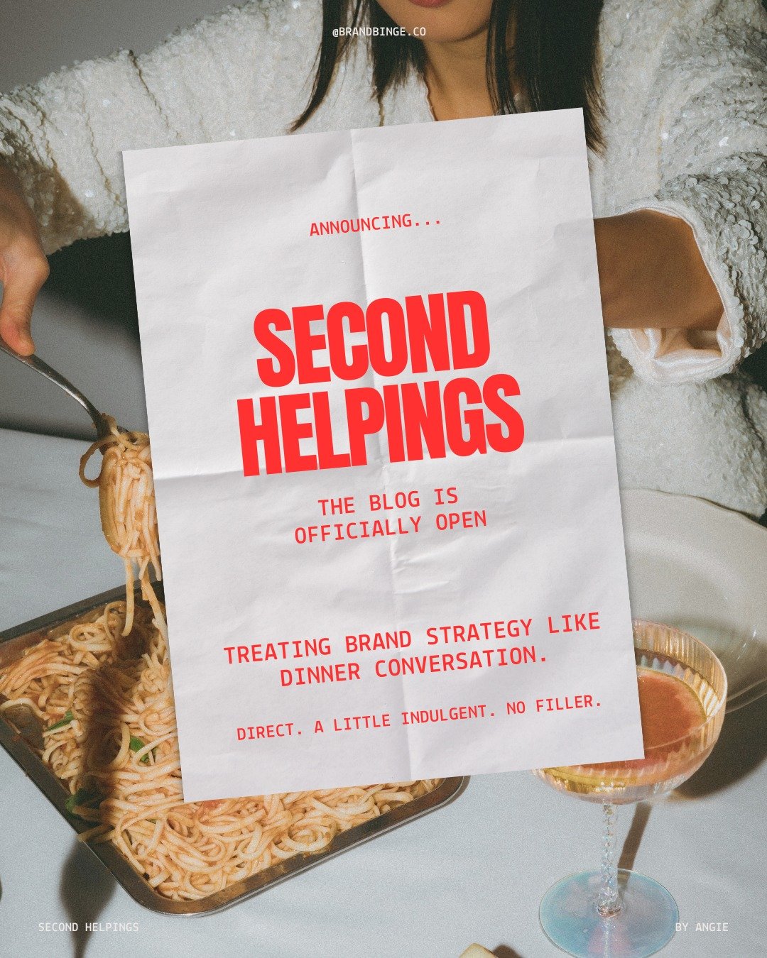 Second Helpings is live.

It's the blog for founders past the DIY phase. The ones running a real business who are done with surface-level advice and ready for the conversation that actually moves your work forward.

Two posts up to start:
The DIY Tax
