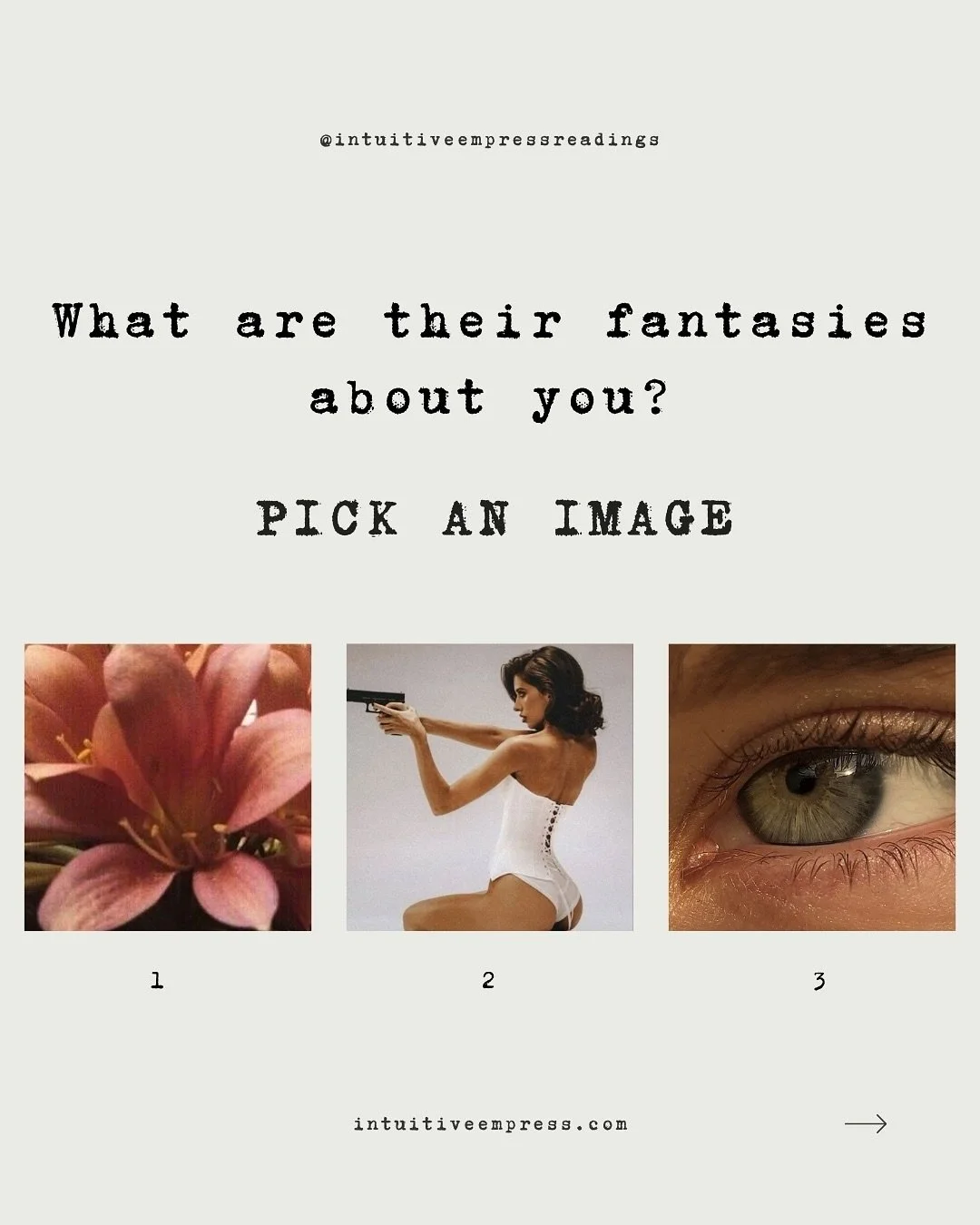 What are their fantasies about you? 🐅🌹🎱💦 

PICK AN IMAGE 

&mdash; for exclusive readings &amp; to join our growing community of brilliant sisterhood join TEMPLE OF VENUS on Patreon for $7.77 usd per month. 

&mdash; Our 3rd sisterhood call is on