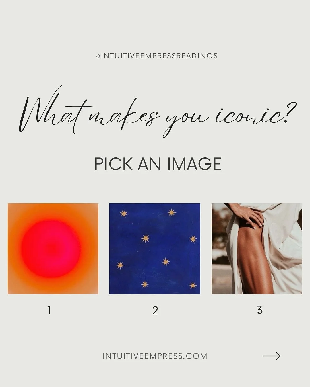 What makes you ICONIC? 🐅☄️🦚✨

🪢 For more tarot, soul + sisterhood join us in the Temple of Venus community on Patreon 

💙What it is: a monthly membership with exclusive readings, energetic updates to guide your month, sisterhood circles on zoom &