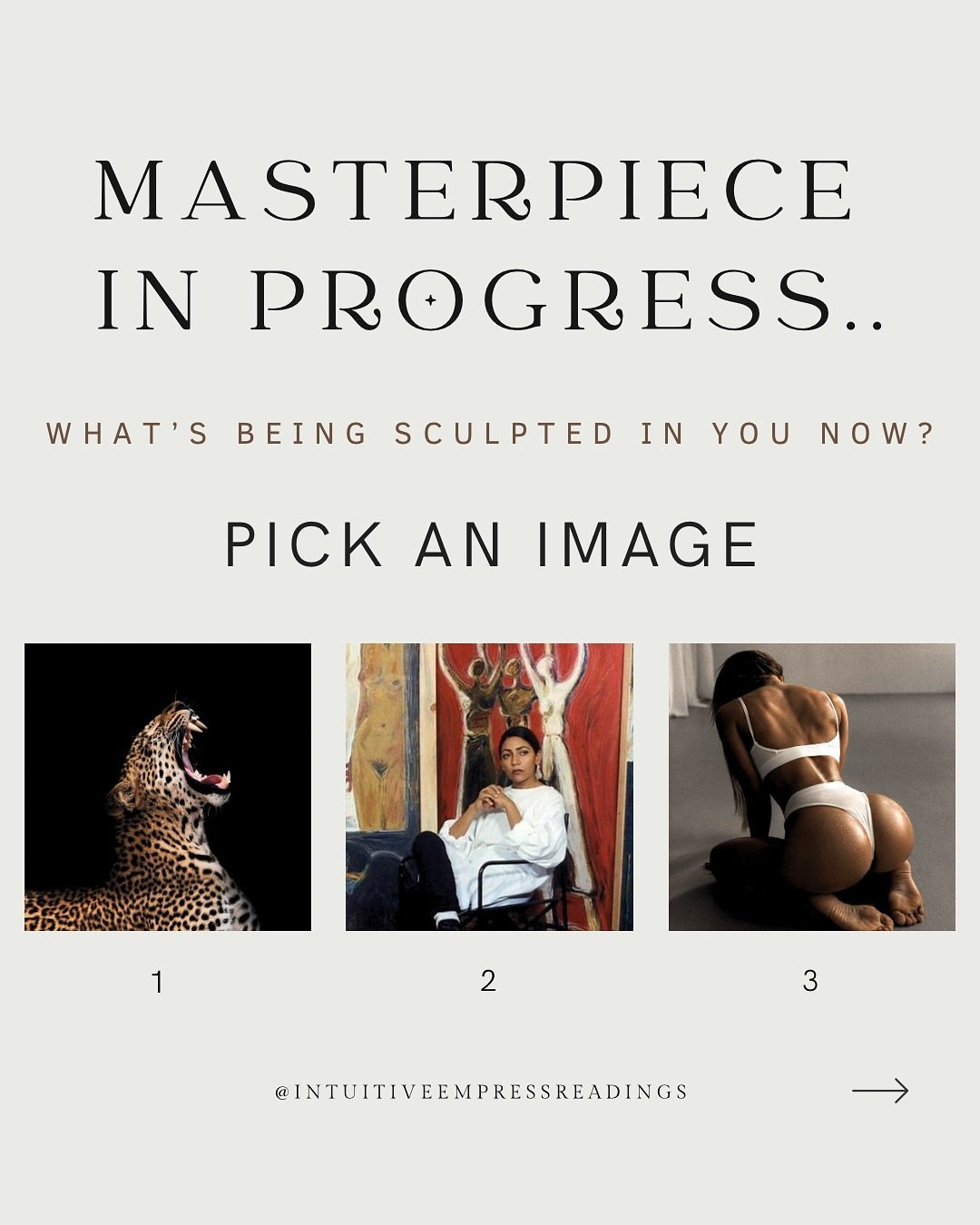 masterpiece in progress 🧚🏼&zwj;♂️💛🧱 pick an image: what&rsquo;s being sculpted in you now?

&mdash;For access to exclusive readings, powerful mentorship &amp; live sisterhood gatherings on zoom, join our Temple of Venus Community on Patreon for j