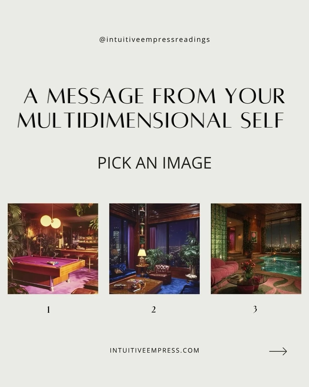 msgs from your multidimensional self 🌀💓🧩🎱

&bull;

Before choosing your image, make sure you are hydrated &amp; grounded. Take a few nourishing breaths and select using your intuition. Don&rsquo;t overthink it. These are general readings &amp; fo