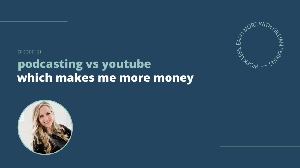 Episode 121: Podcasting vs YouTube: Which Makes Me More Money