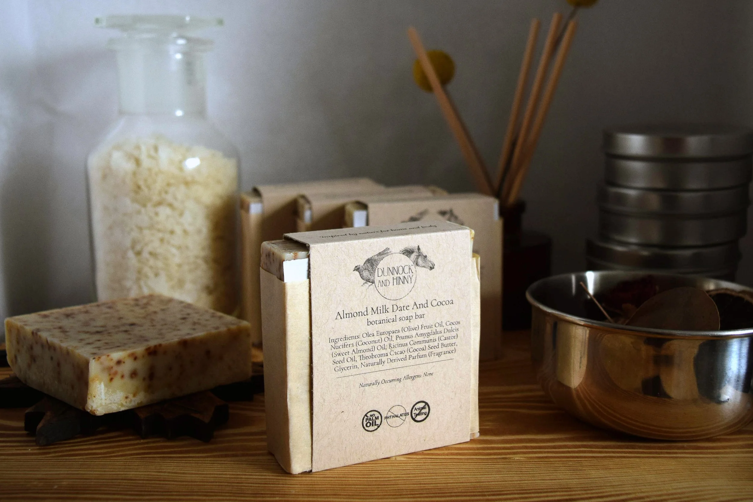 Almond Milk Date And Cocoa Soap Bar - 6.0 OZ